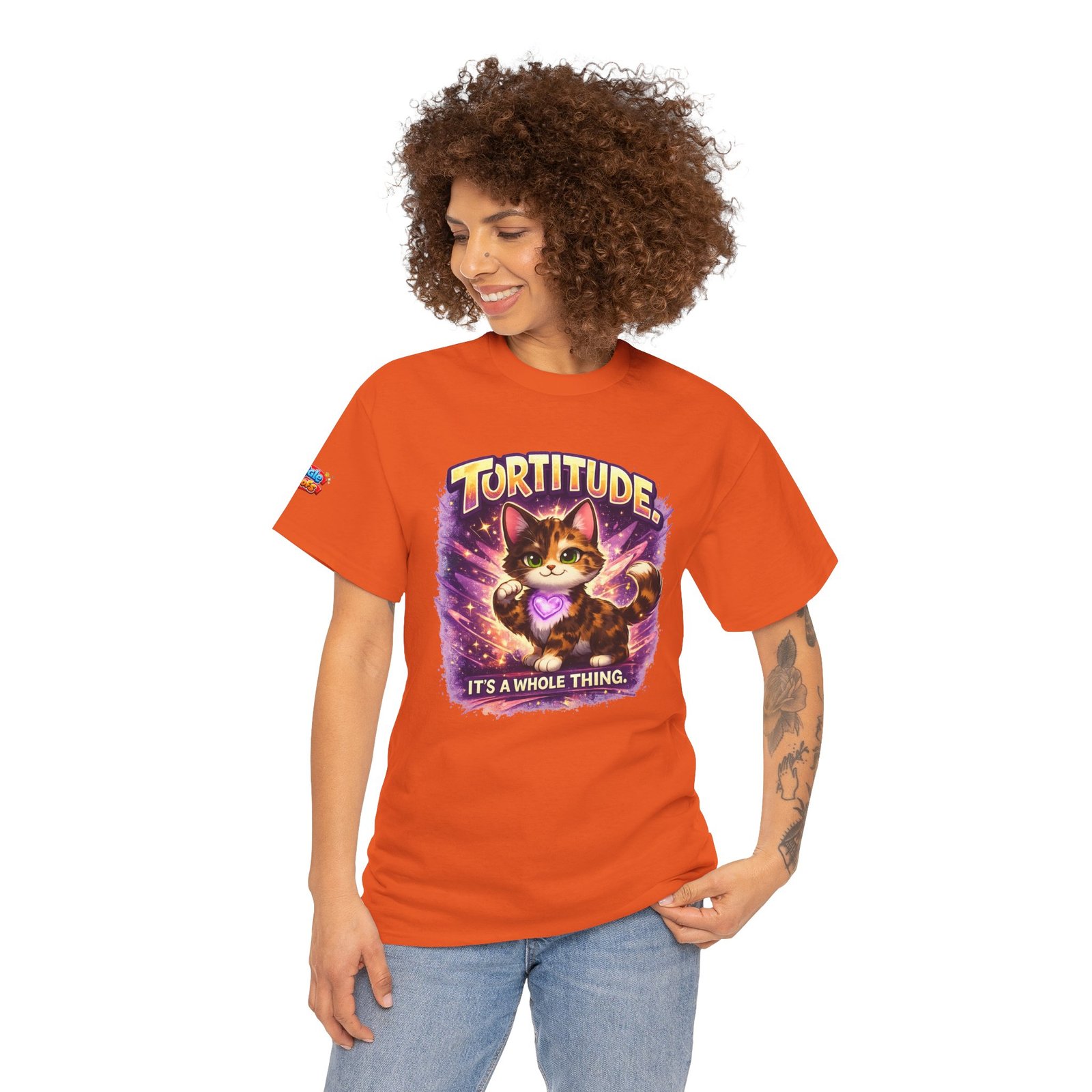 Reese Tortitude Wiggle Woofs™ Heavy Cotton Tee - Image 60