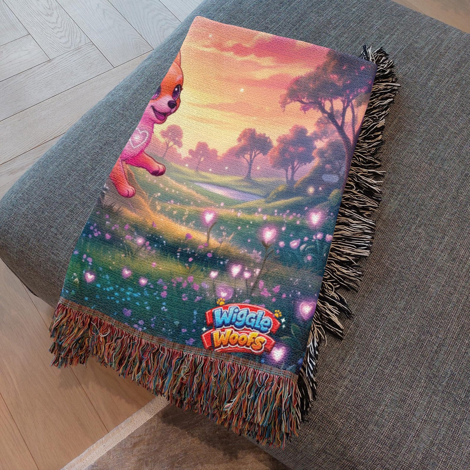 Penny Wiggle Woofs™ Woven Blankets - Image 7