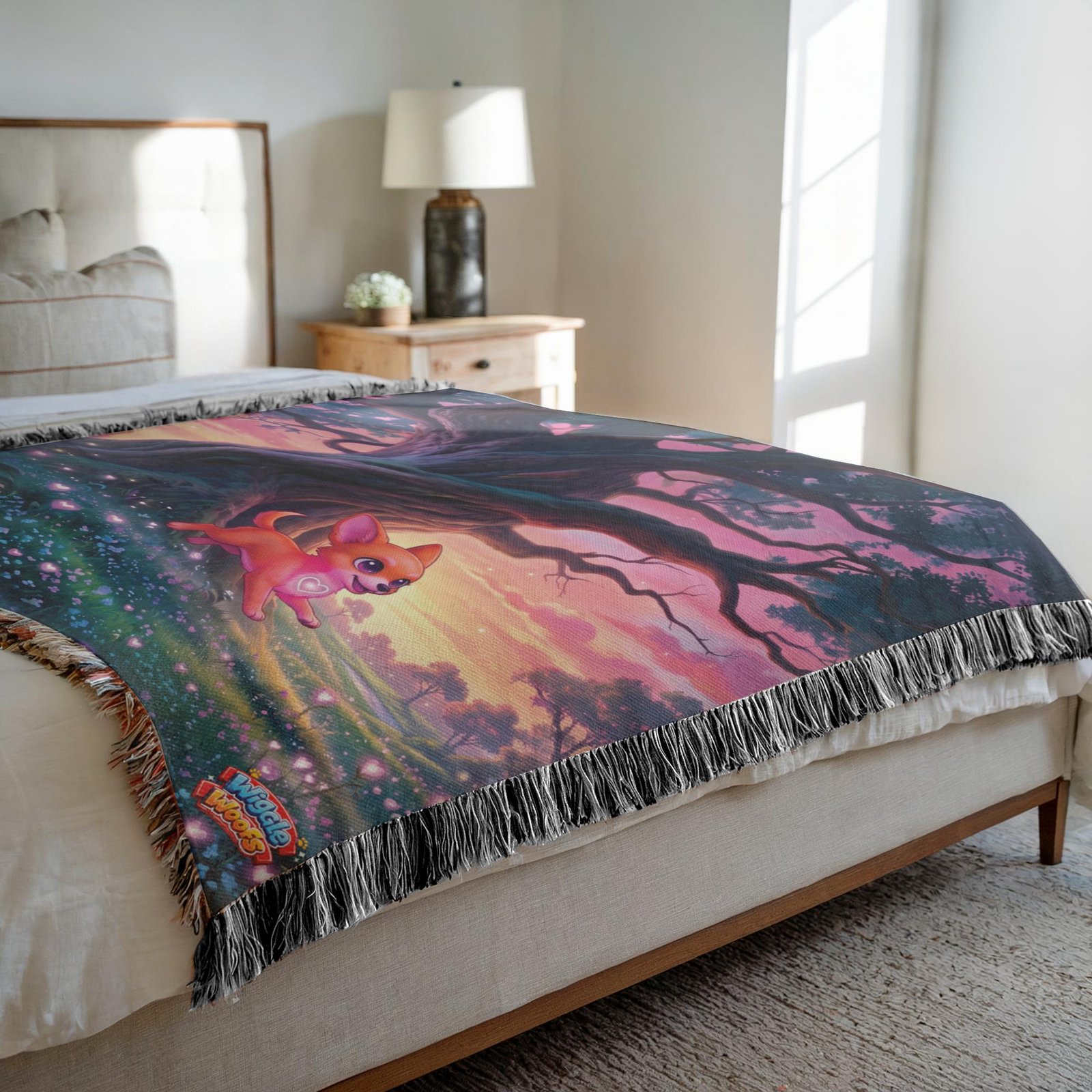 Penny Wiggle Woofs™ Woven Blankets