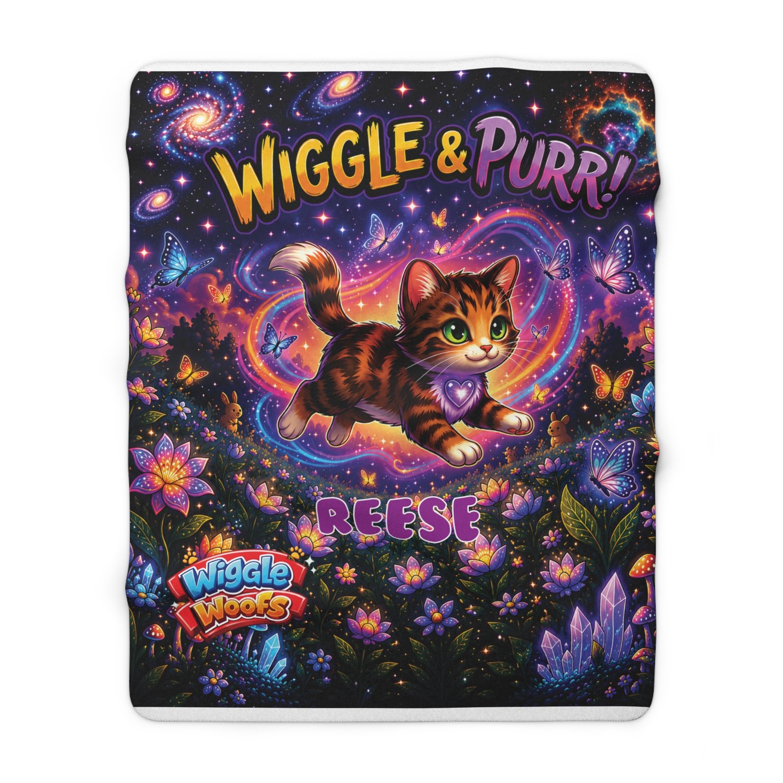 REESE Wiggle Woofs™ Sherpa Fleece Blanket - Image 5
