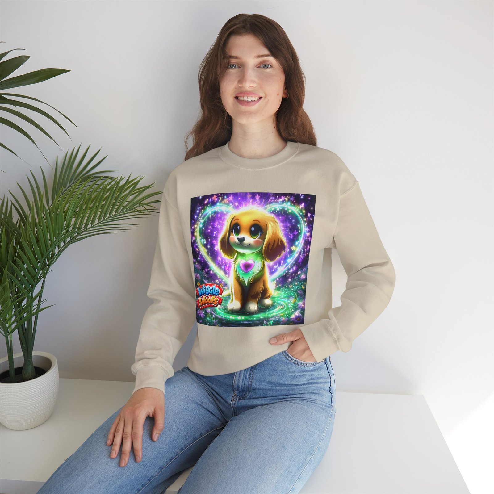 Bumbles Wiggle Woofs™ Heavy Blend Crewneck - Image 7