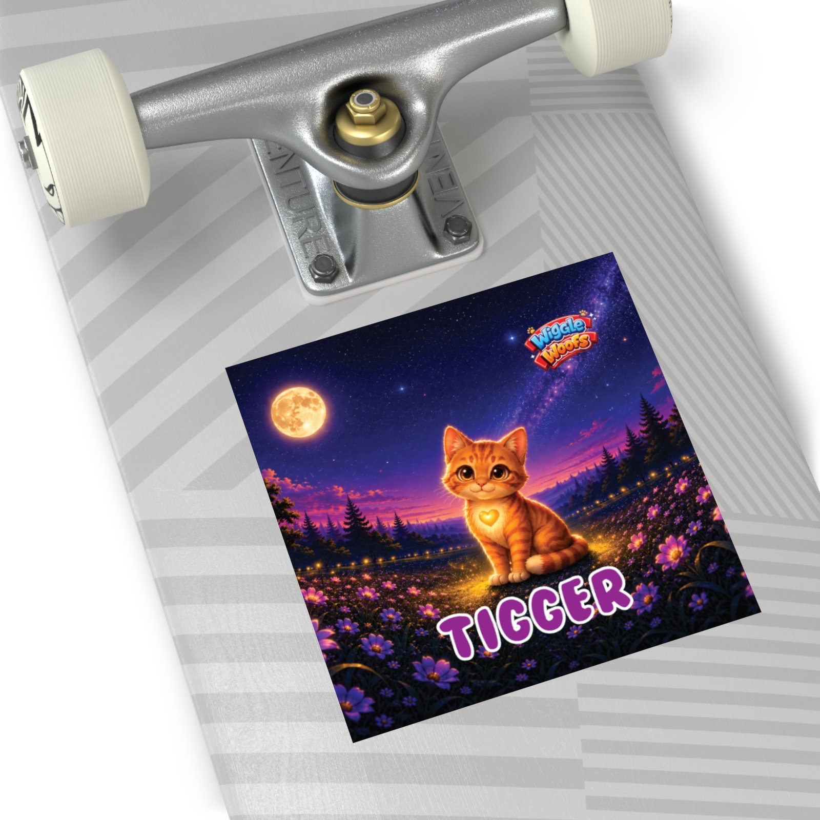 Tigger Wiggle Woofs™ Square Stickers - Image 8