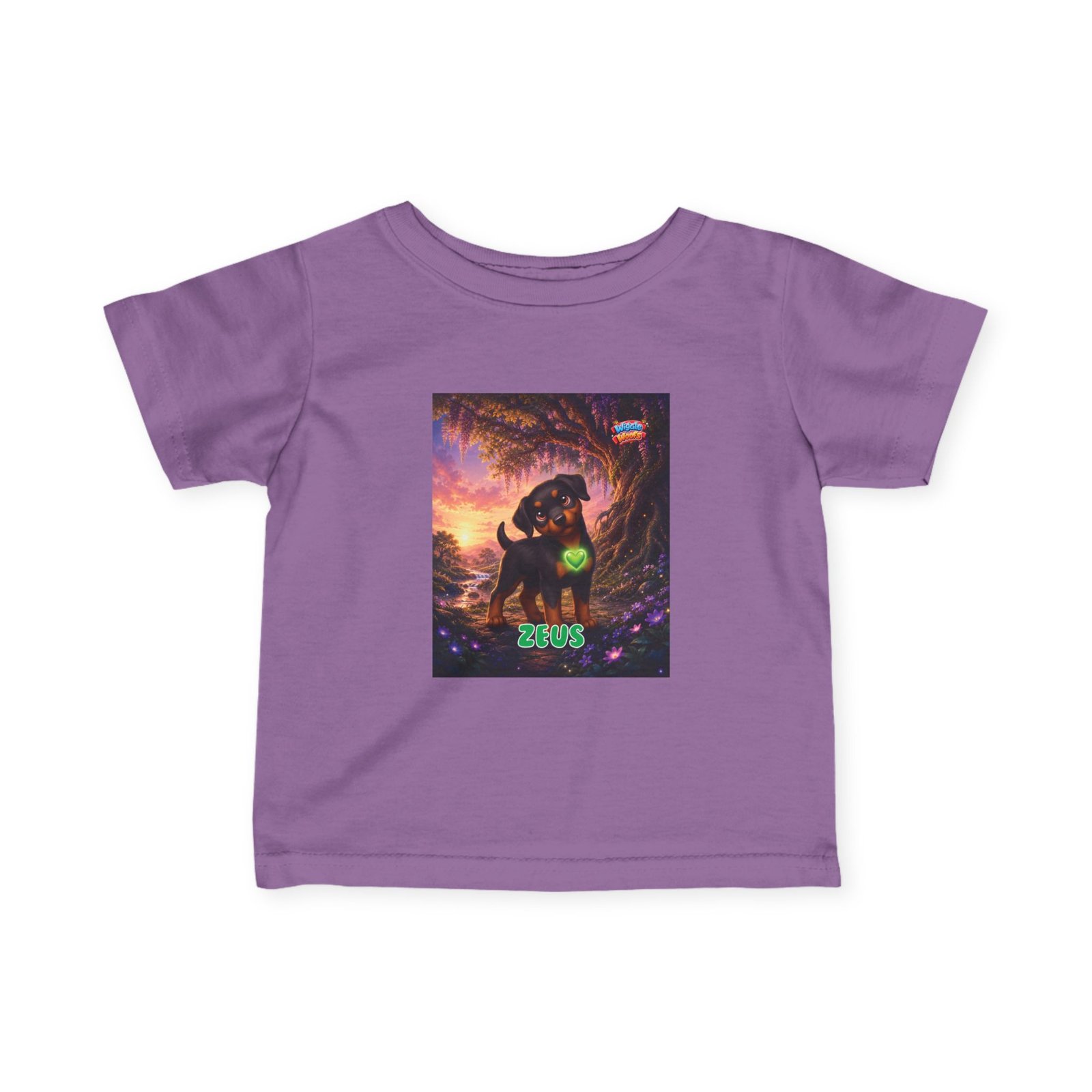 Zeus Wiggle Woofs™ Infant Fine Jersey Tee - Image 37