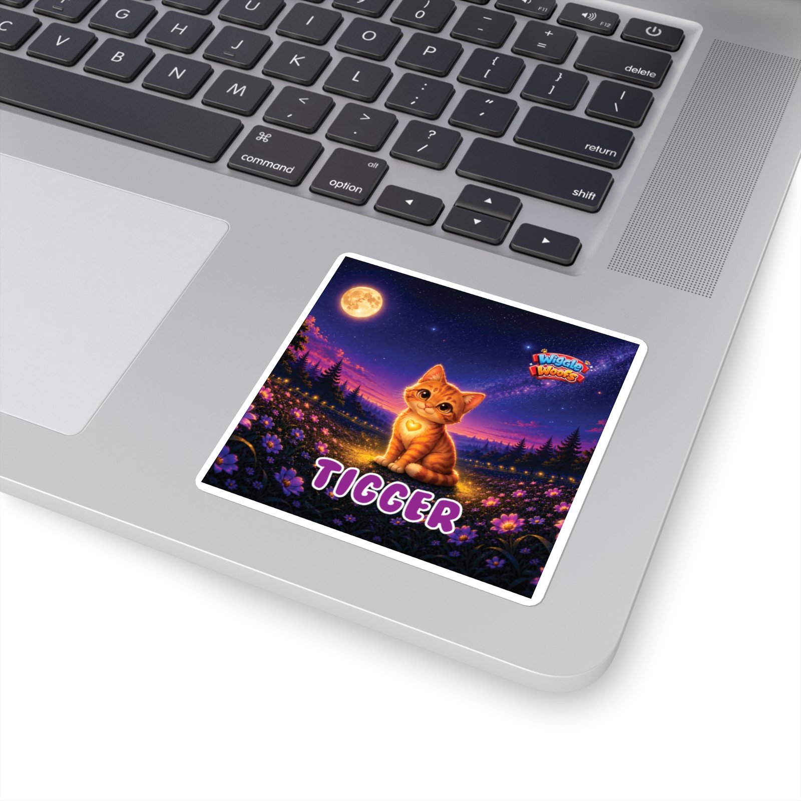 Tigger Wiggle Woofs™ Square Stickers - Image 4