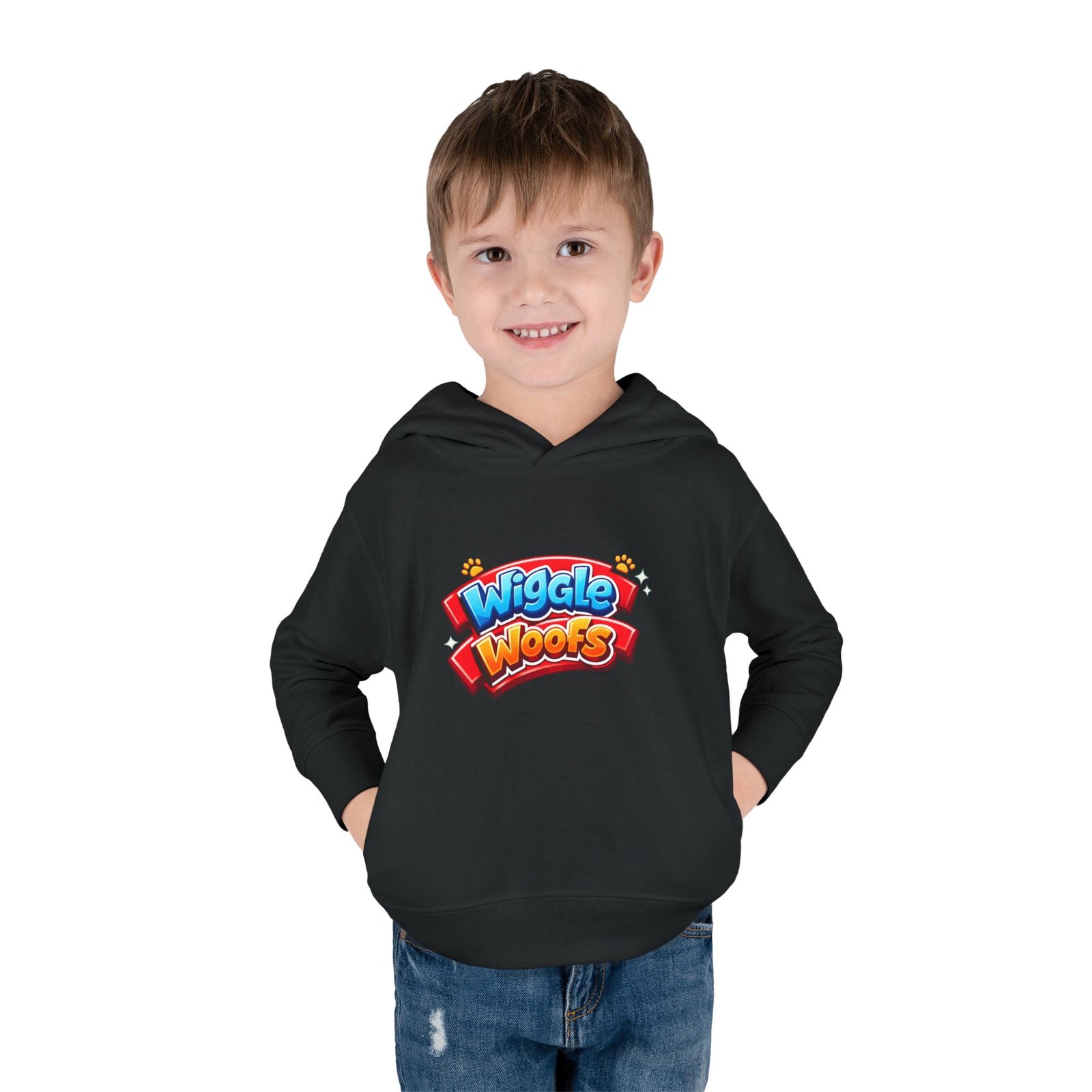 Zeus Wiggle Woofs™ Toddler Pullover Fleece Hoodies - Image 16