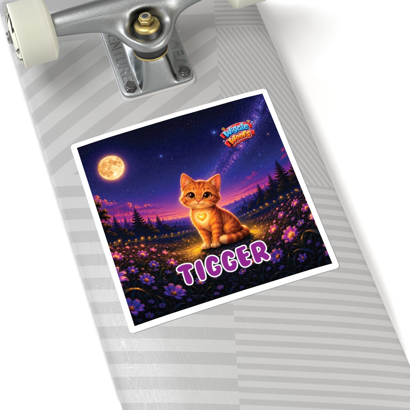 Tigger Wiggle Woofs™ Square Stickers - Image 8