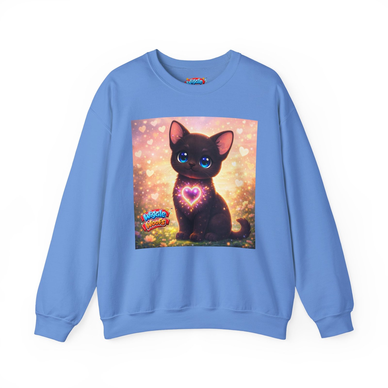 Midnight Wiggle Woofs™ Heavy Blend Crewneck - Image 29