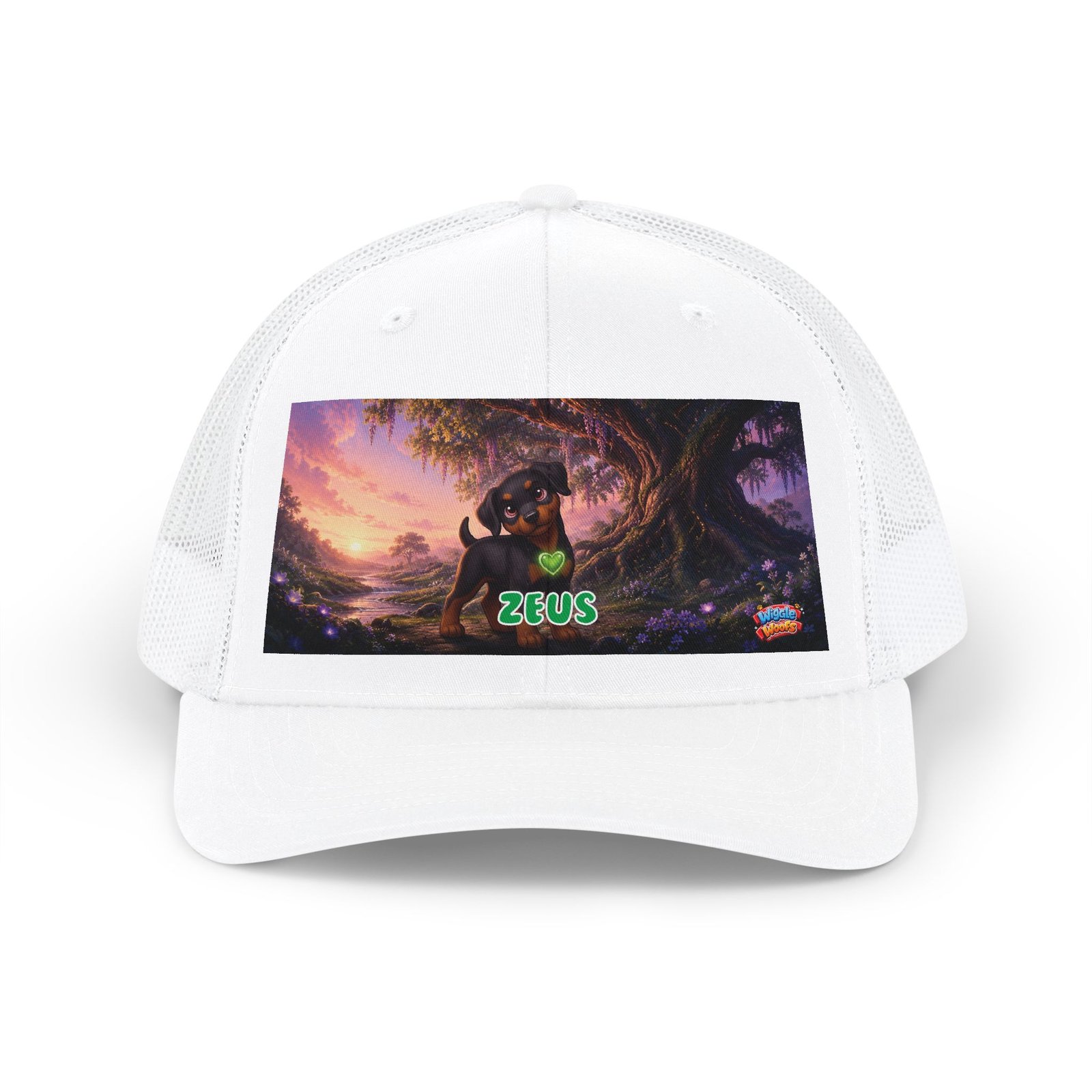 Zeus Wiggle Woofs™ Snapback Trucker Cap