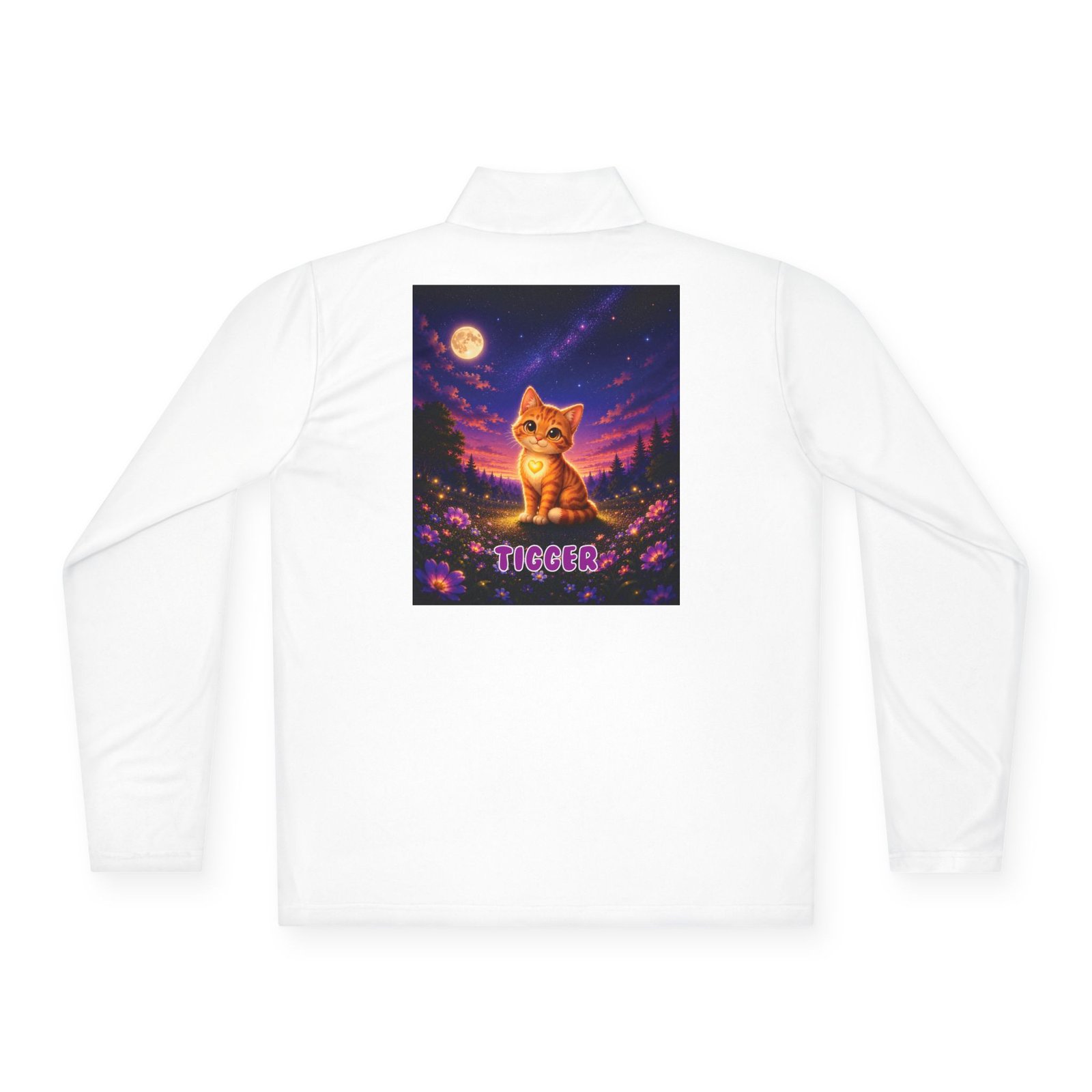Tigger Wiggle Woofs™ Unisex Quarter-Zip Pullover - Image 2