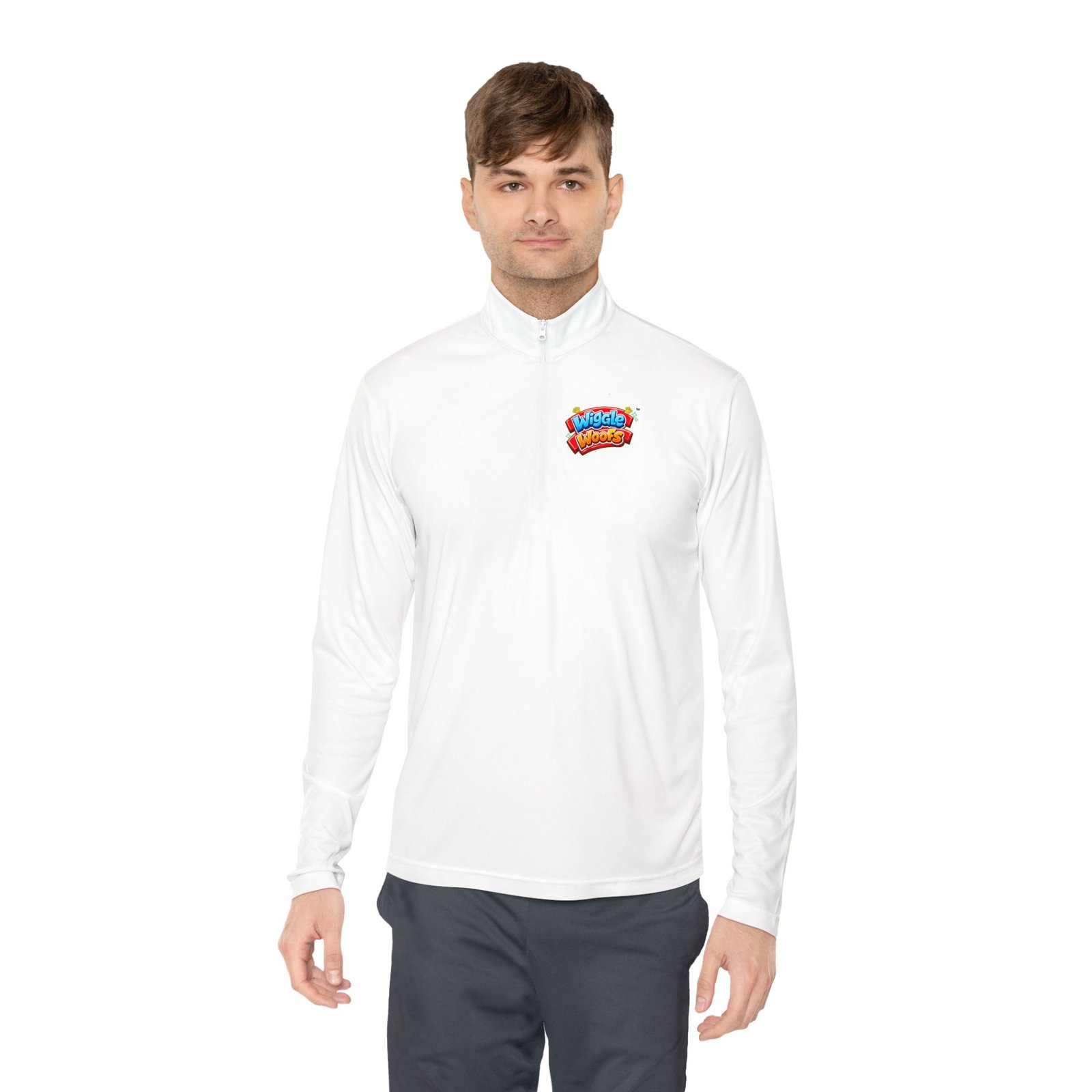 'Bumbles' Wiggle Woofs™ Unisex Quarter-Zip Pullover - Image 4