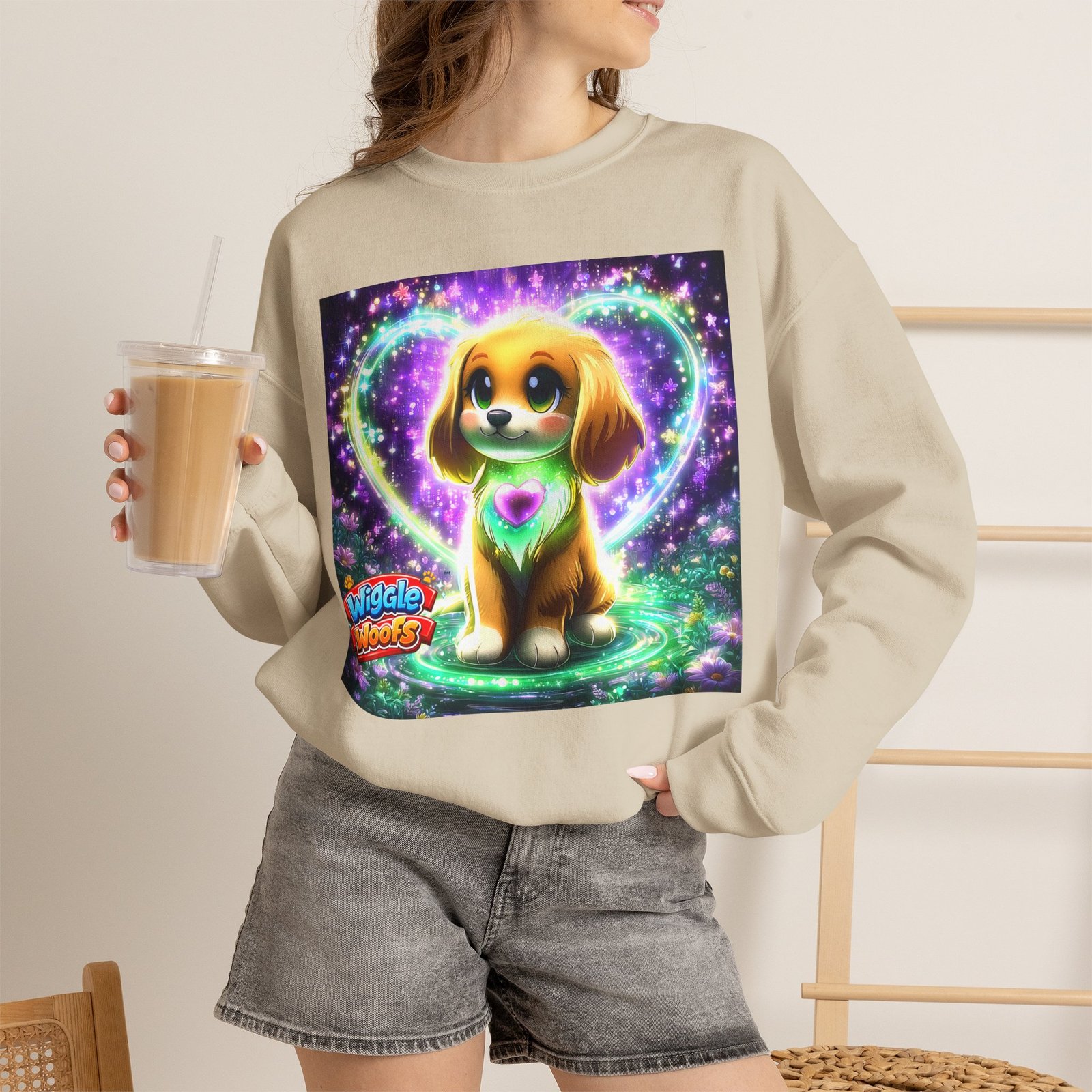 Bumbles Wiggle Woofs™ Heavy Blend Crewneck - Image 6