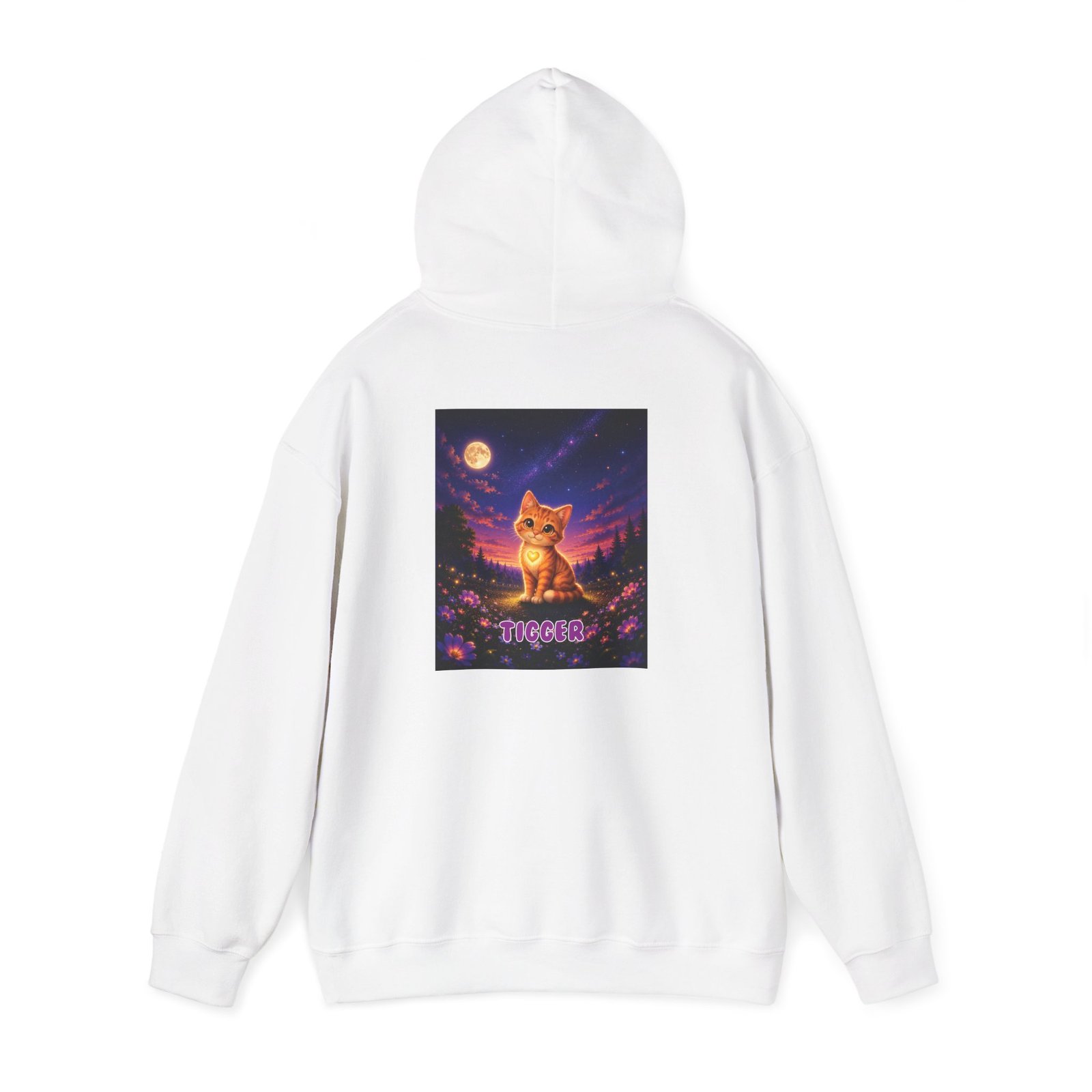 Tigger Wiggle Woofs™ Unisex Heavy Blend™ Hooded Sweatshirt - Image 3