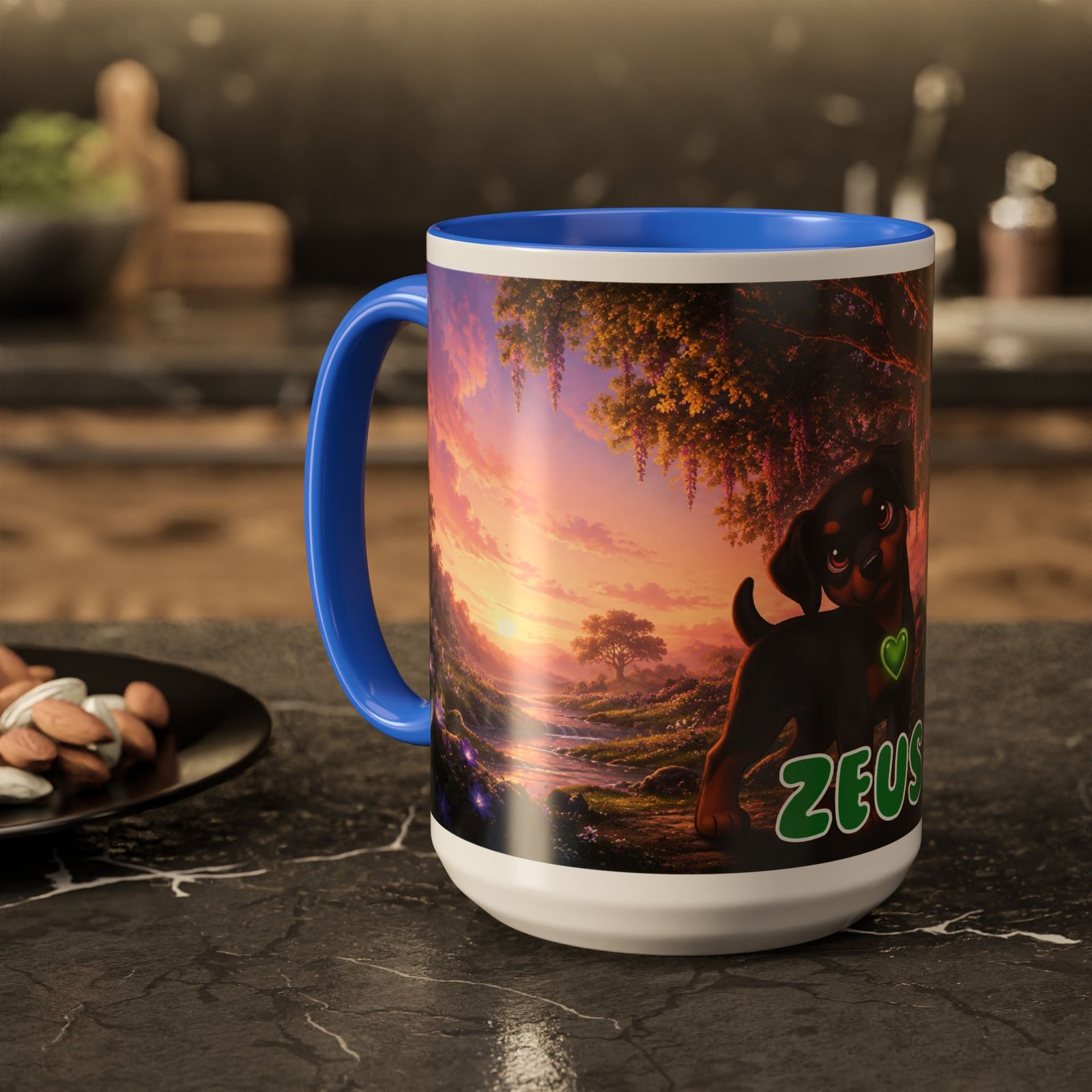 Zeus Wiggle Woofs™ Colorful Mugs (11oz, 15oz) - Image 90