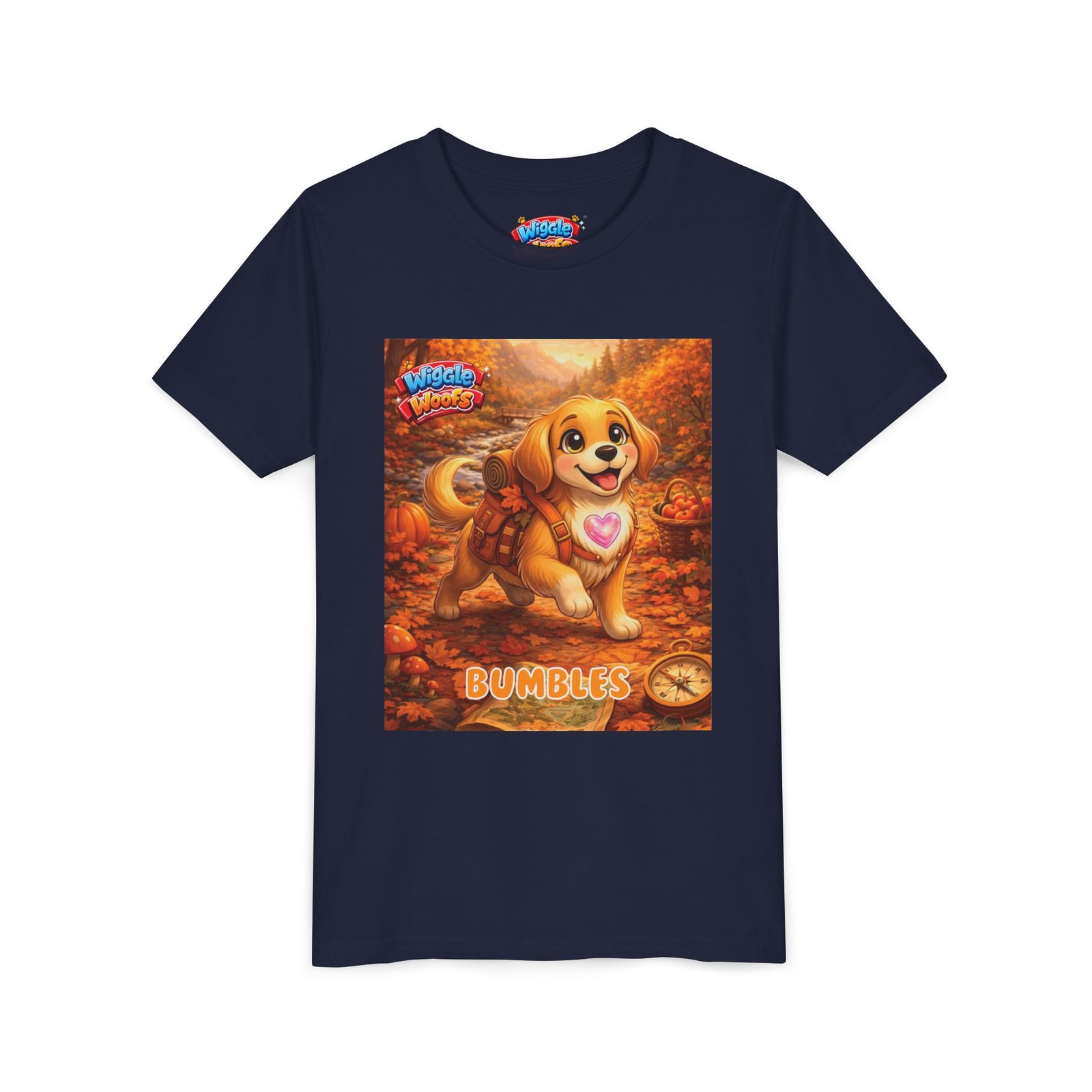 'Bumbles' Wiggle Woofs™ Youth Short Sleeve Tee - Image 15