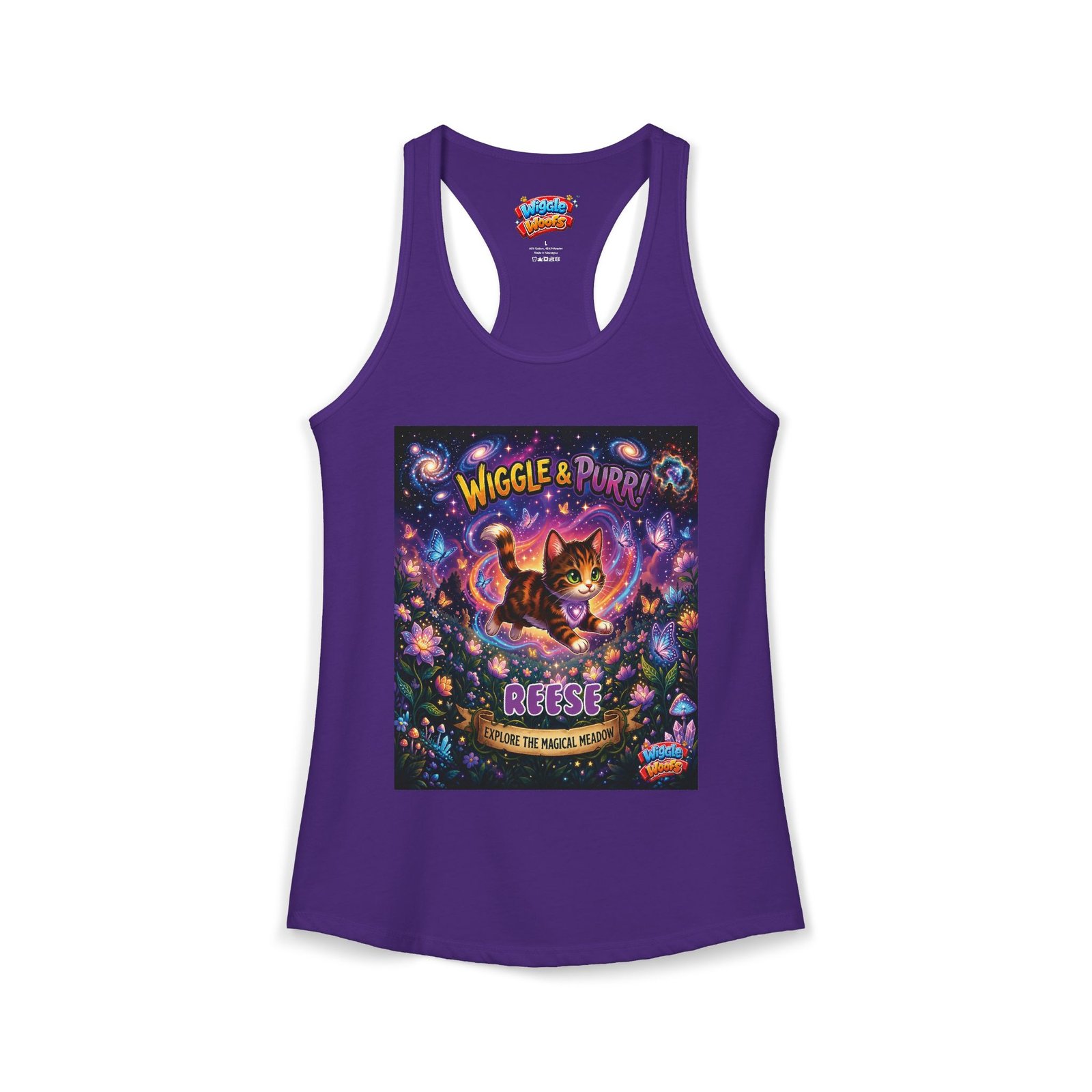 REESE Wiggle Woofs™ Women's Ideal Racerback Tank - Image 45