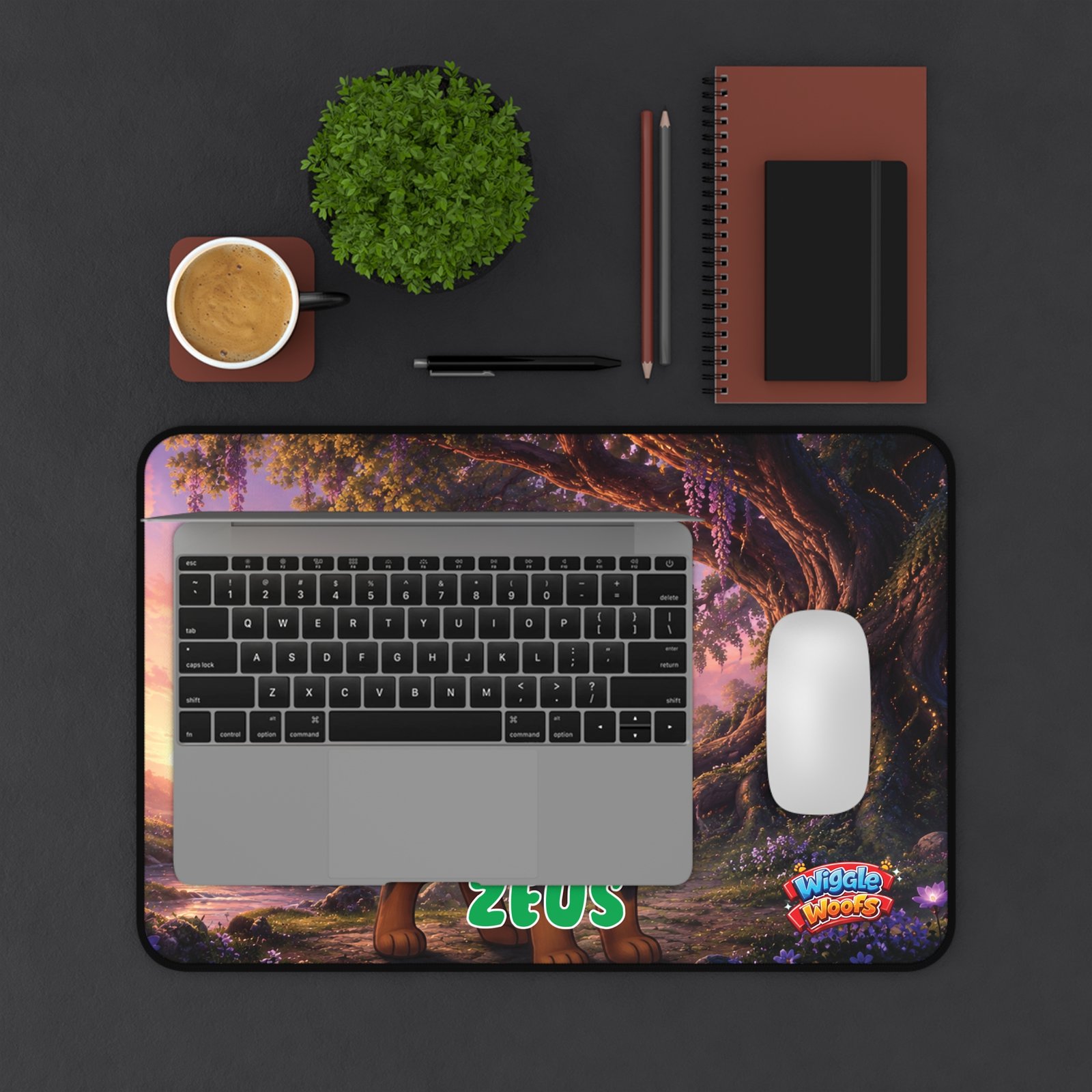 Zeus Wiggle Woofs™ Desk Mat - Image 3