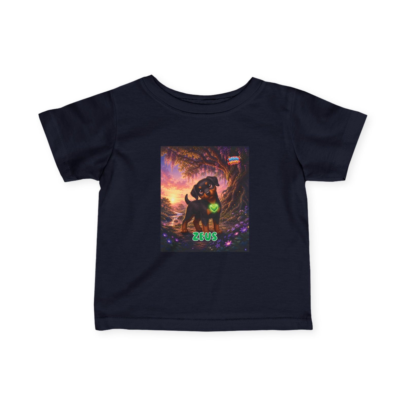 Zeus Wiggle Woofs™ Infant Fine Jersey Tee - Image 33