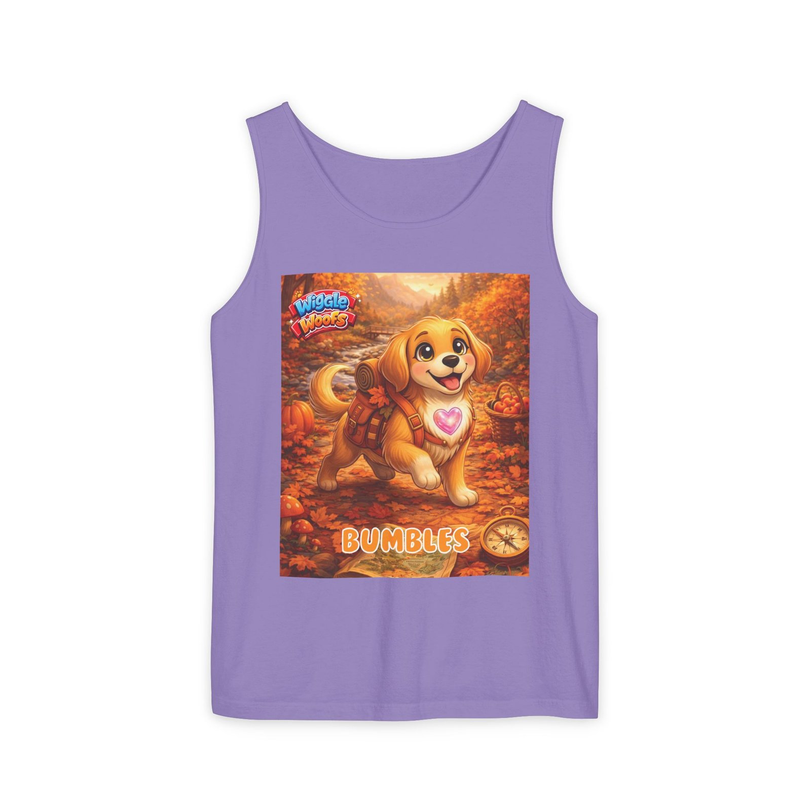 'Bumbles' Wiggle Woofs™ Unisex Garment-Dyed Tank Top - Image 15