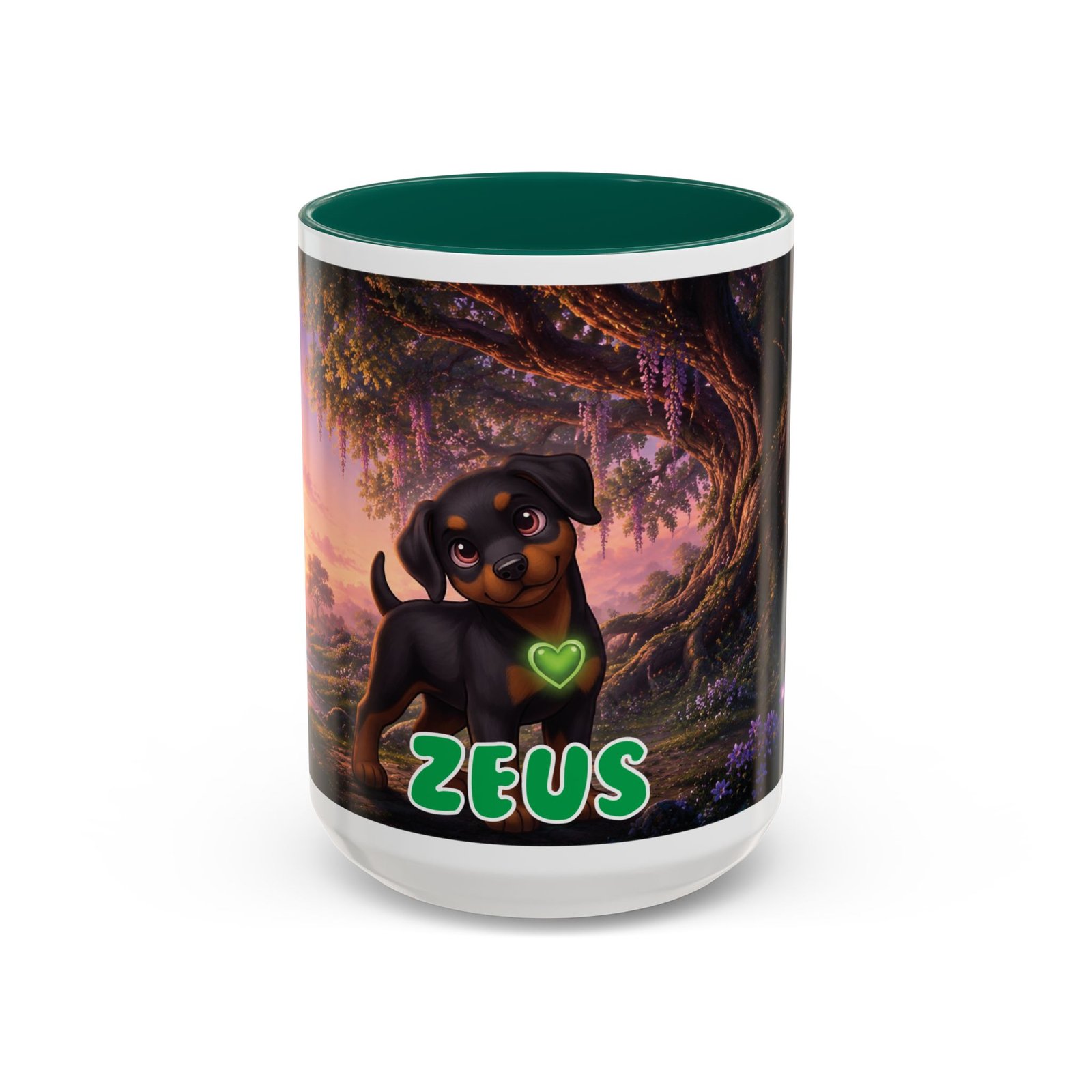 Zeus Wiggle Woofs™ Colorful Mugs (11oz, 15oz) - Image 91