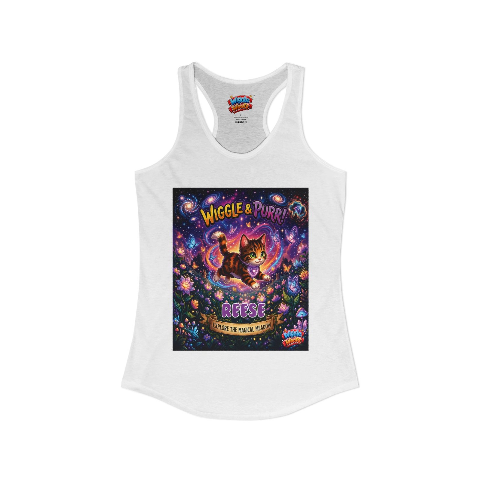 REESE Wiggle Woofs™ Women's Ideal Racerback Tank - Image 6
