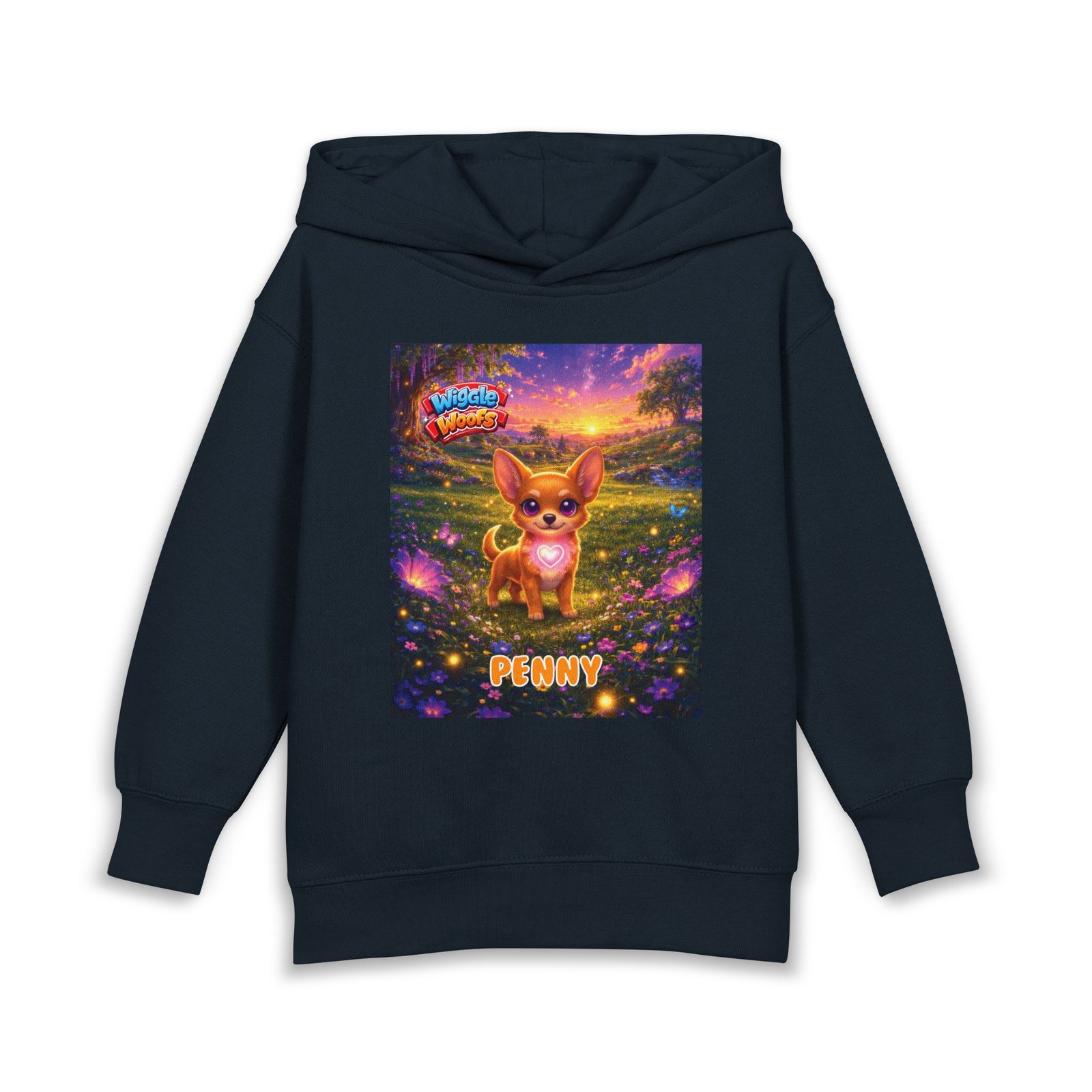 'Penny' Wiggle Woofs™ Toddler Pullover Fleece Hoodies - Image 11