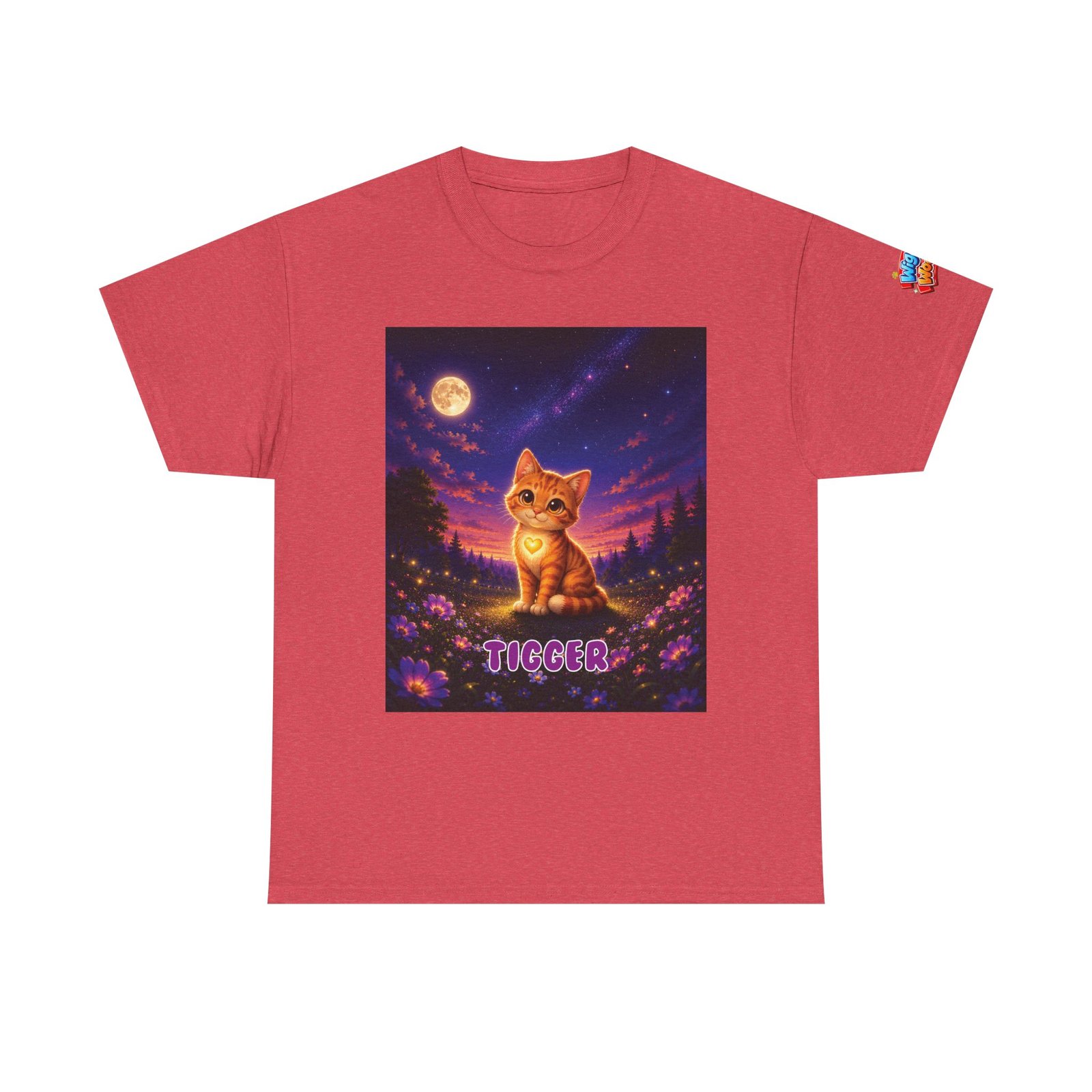 Tigger Wiggle Woofs™ Unisex Heavy Cotton Tee - Image 33