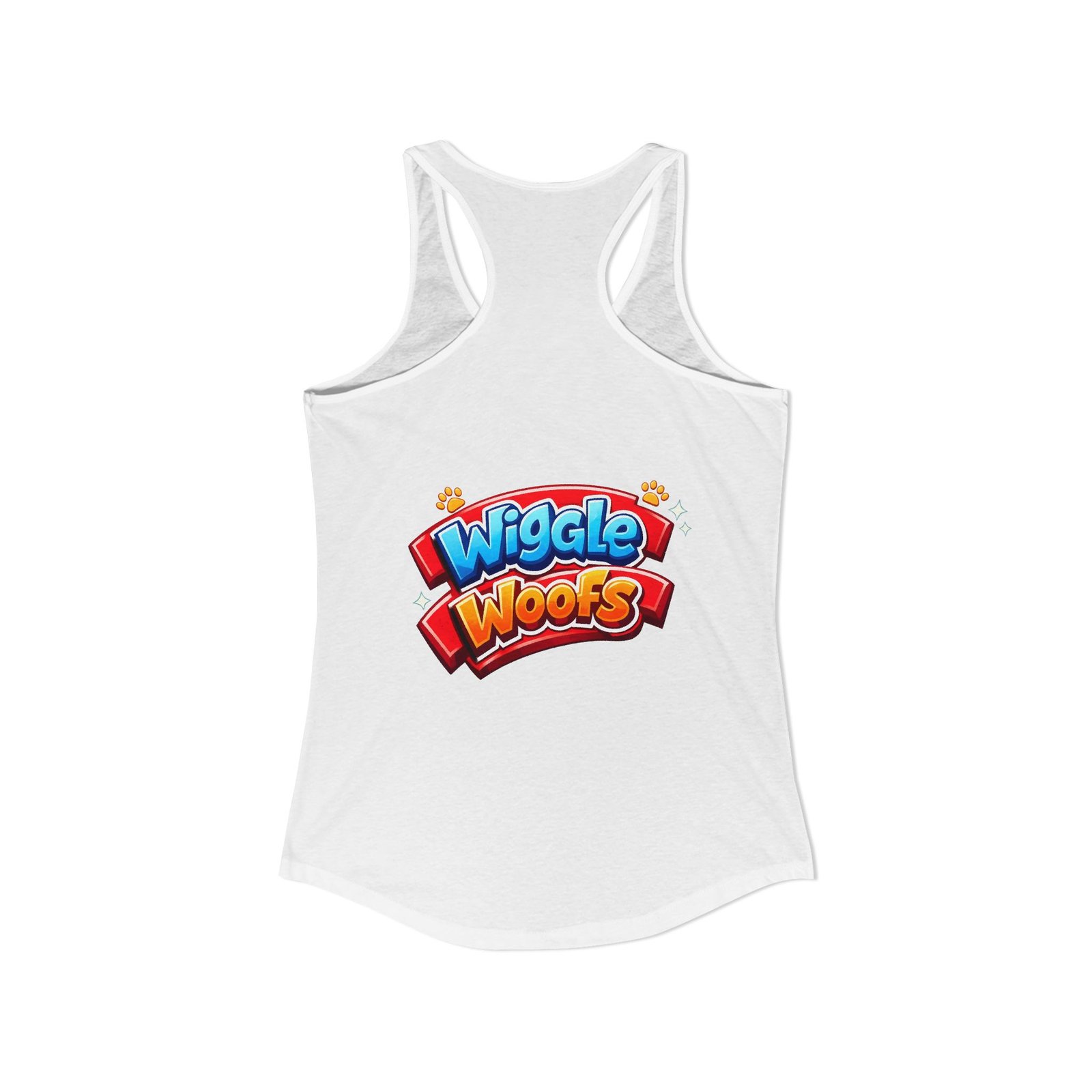 'Penny' Wiggle Woofs™ Women's Ideal Racerback Tank - Image 7