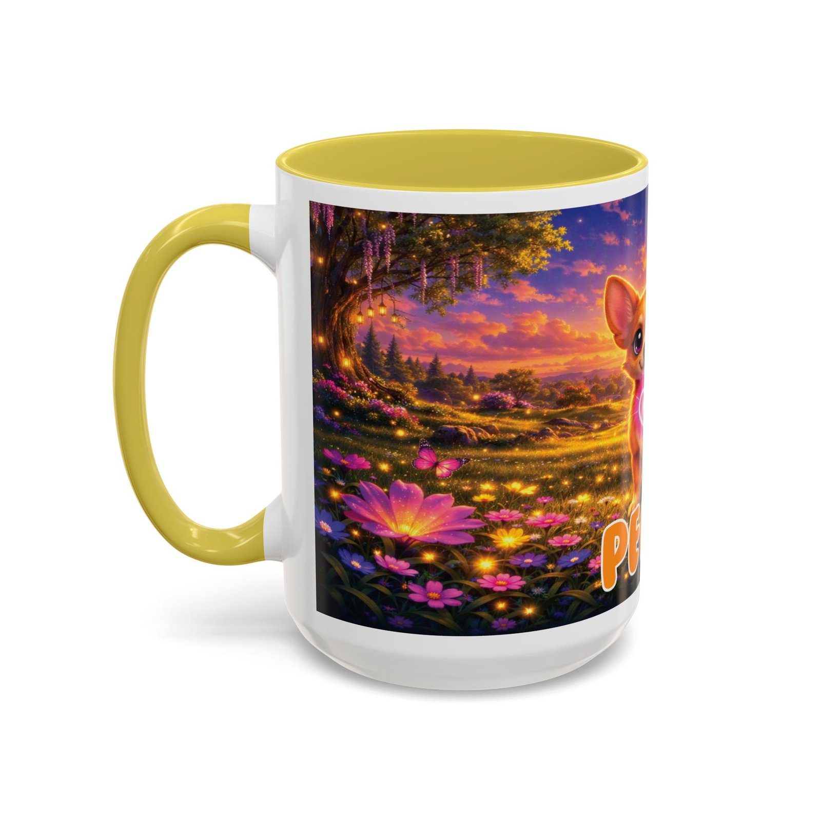 'Penny' Wiggle Woofs™ Colorful Mugs (11oz, 15oz) - Image 16