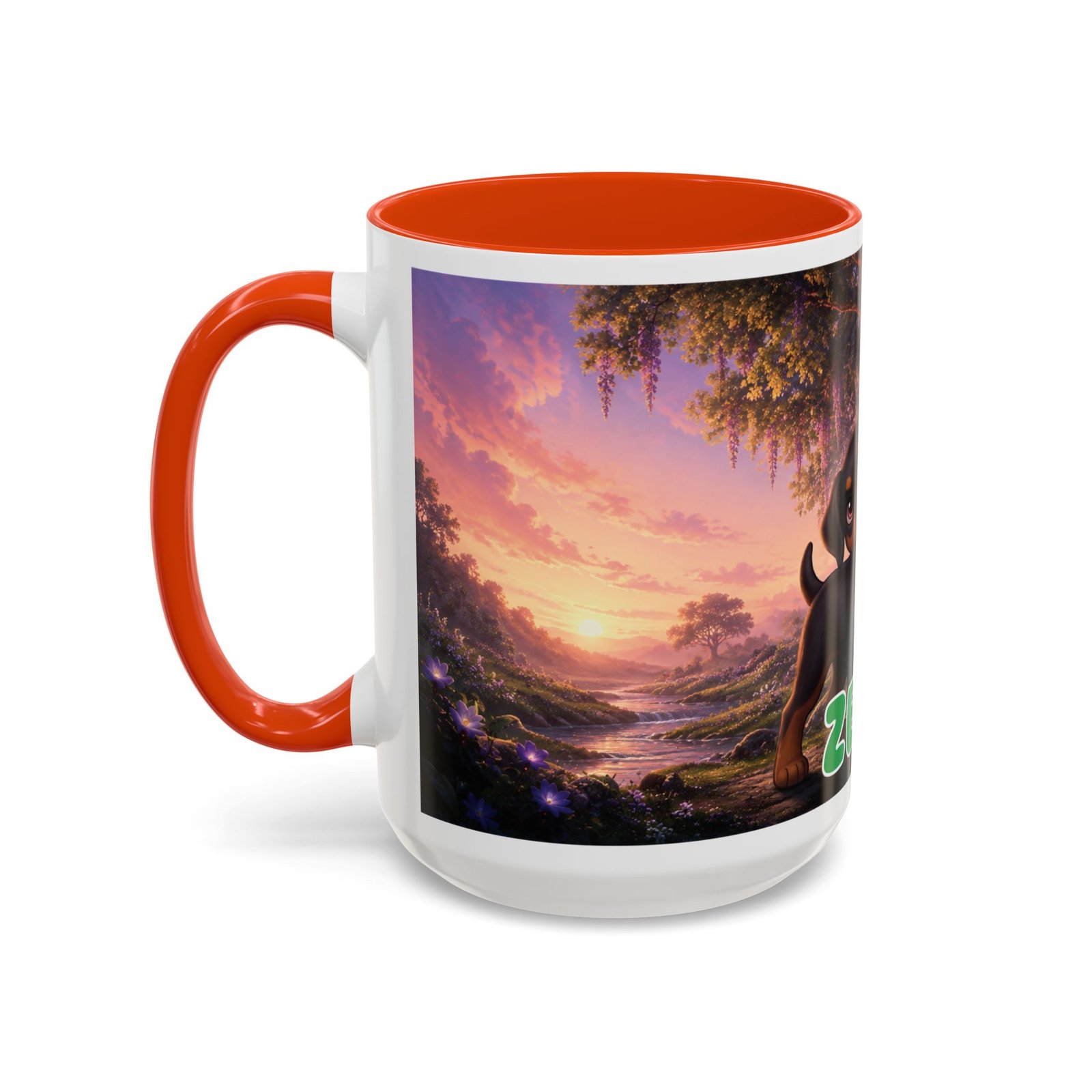 Zeus Wiggle Woofs™ Colorful Mugs (11oz, 15oz) - Image 118