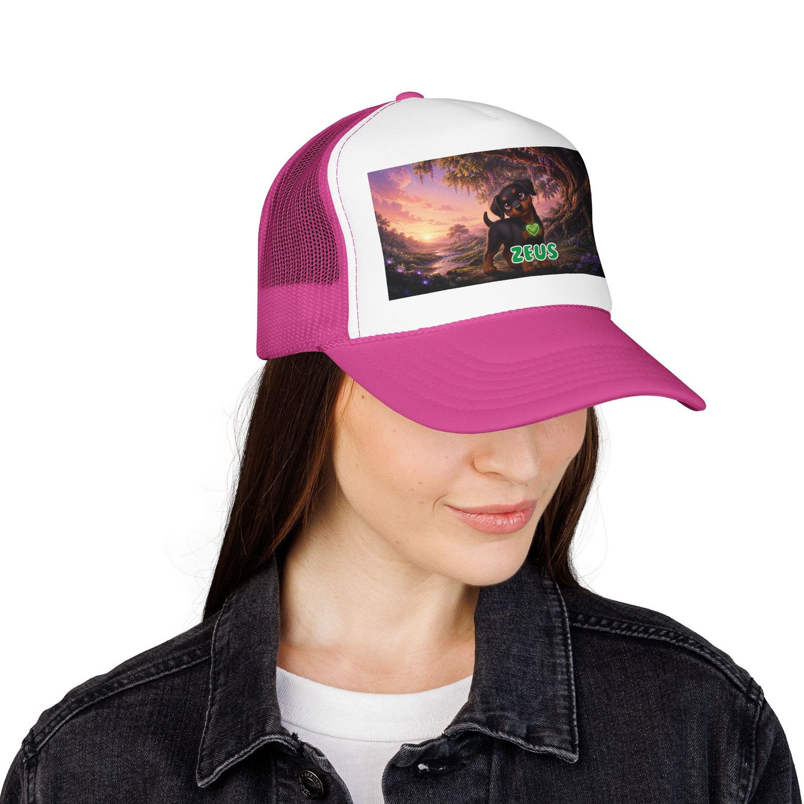 Zeus Wiggle Woofs™ Foam Trucker Hat - Image 11