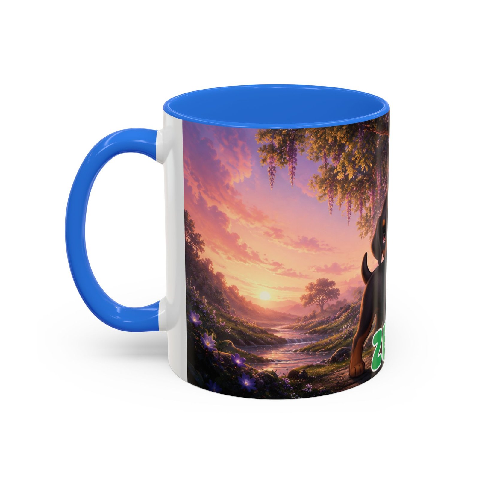 Zeus Wiggle Woofs™ Colorful Mugs (11oz, 15oz) - Image 16