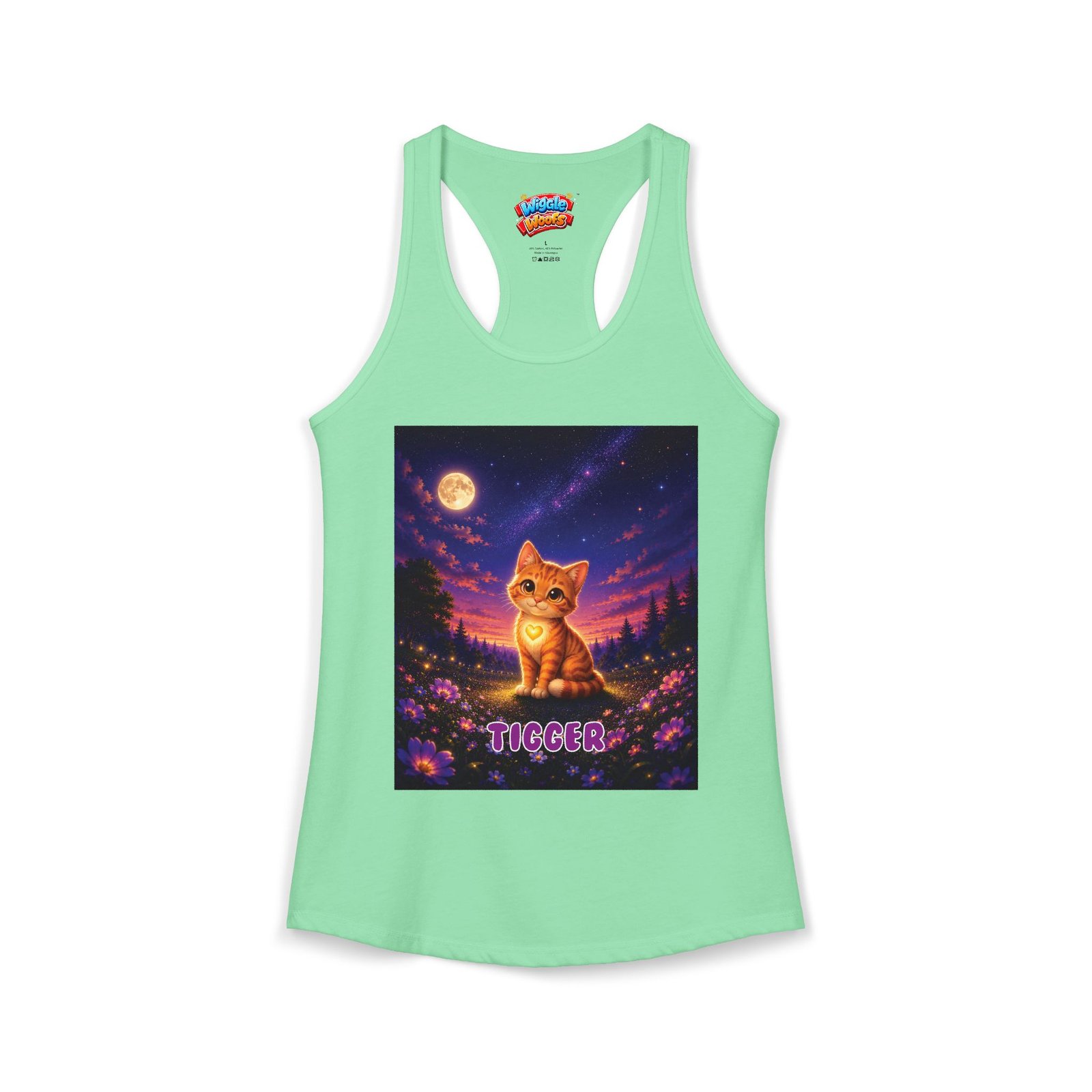 Tigger Wiggle Woofs™ Women's Ideal Racerback Tank - Image 8