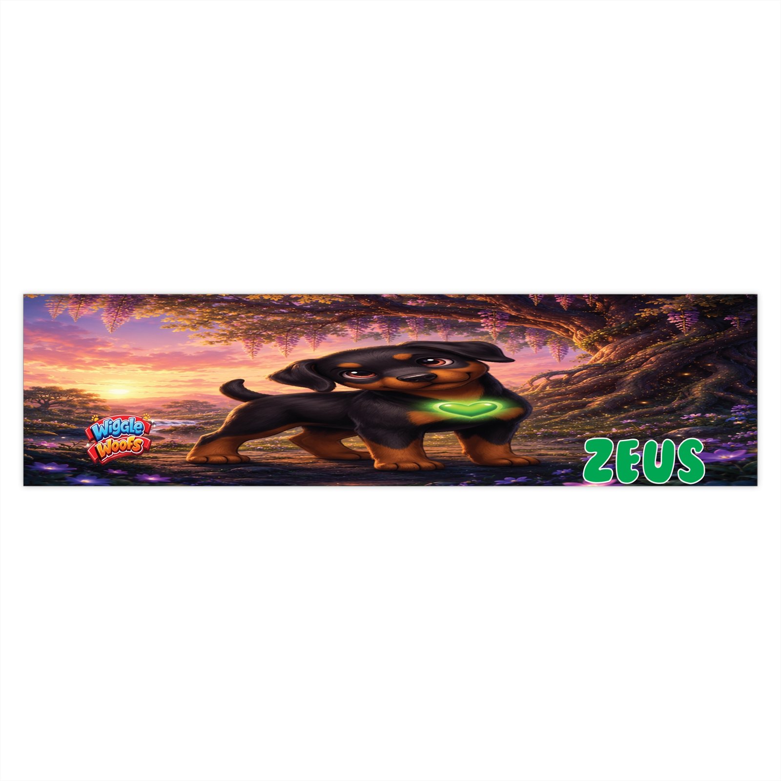 Zeus Wiggle Woofs™ Bumper Stickers - Image 2