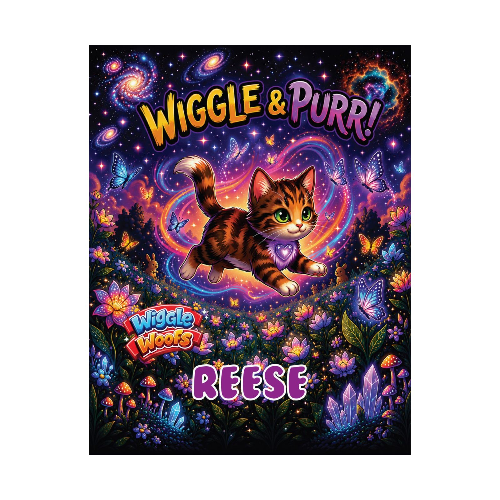 REESE Wiggle Woofs™ Satin Posters