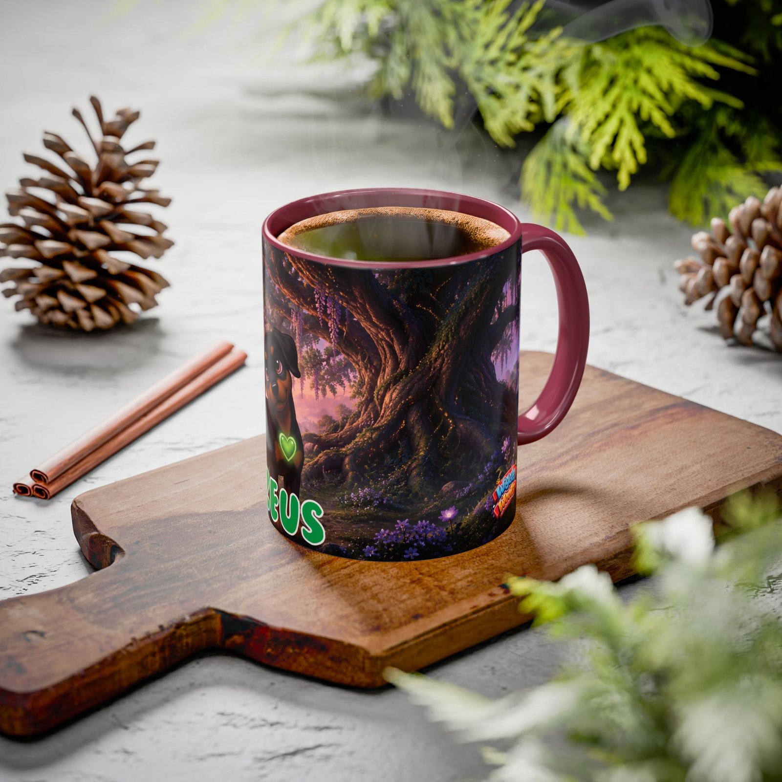 Zeus Wiggle Woofs™ Colorful Mugs (11oz, 15oz) - Image 47