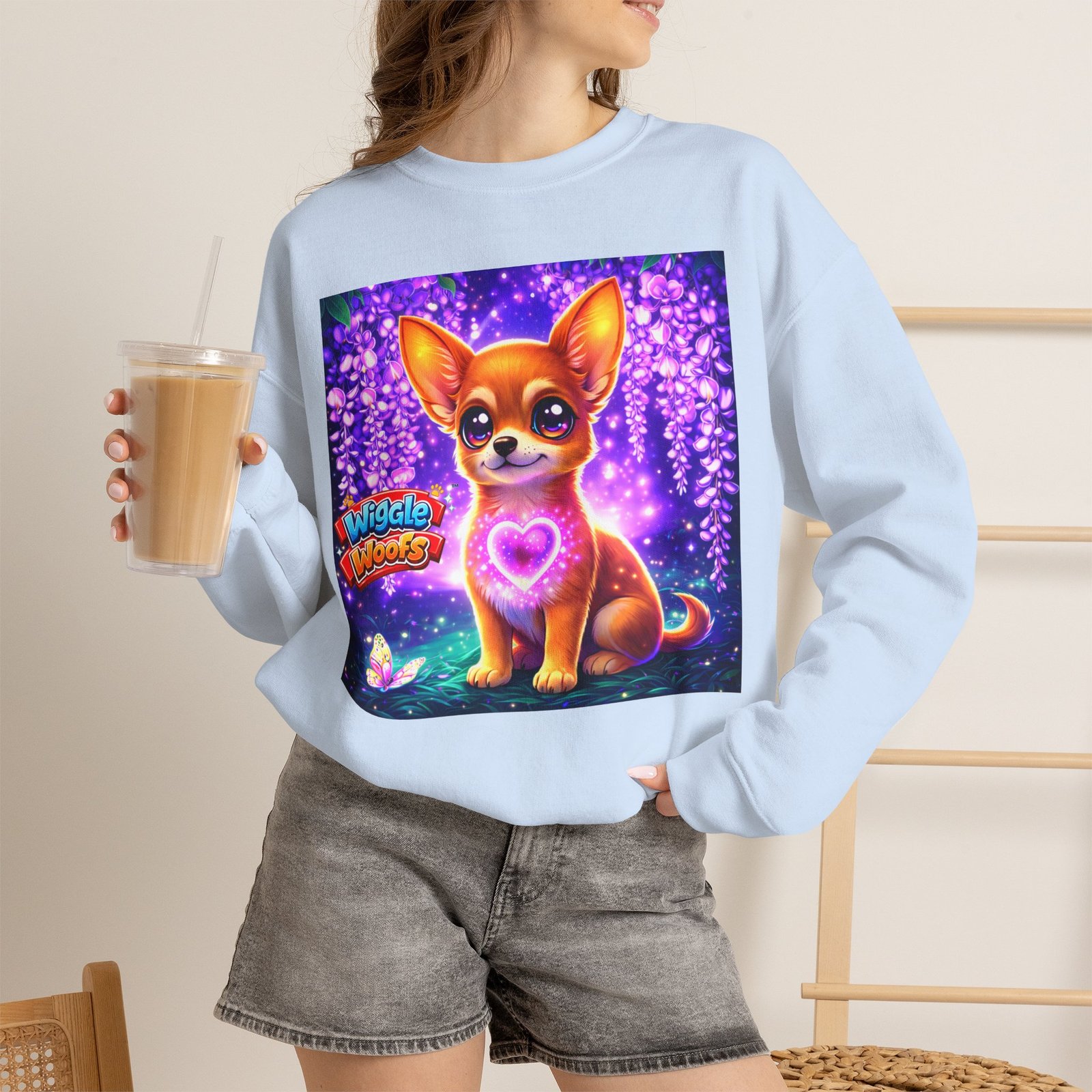 Penny Wiggle Woofs™ Heavy Blend Crewneck