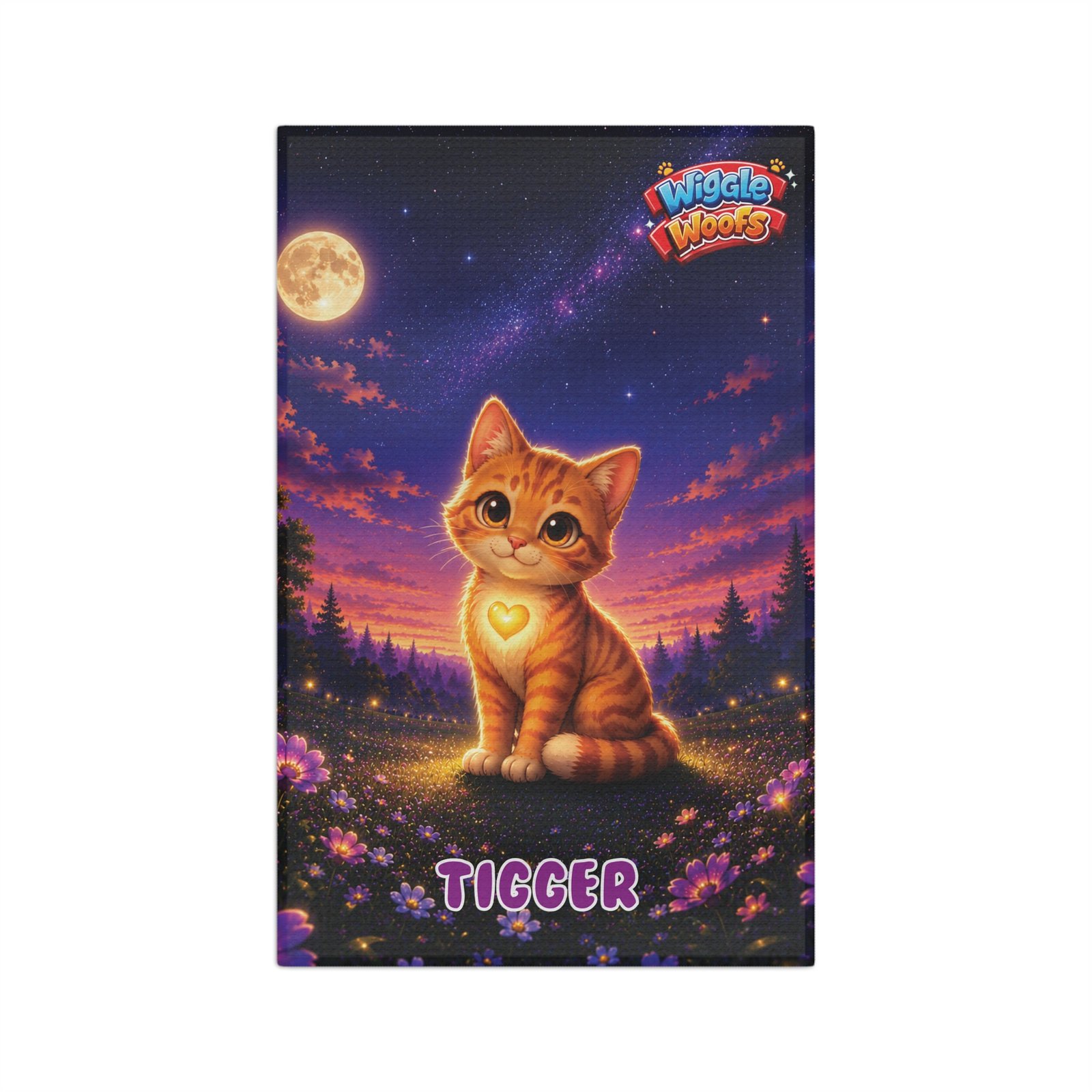 Tigger Wiggle Woofs™ Microfiber Tea Towel - Image 2