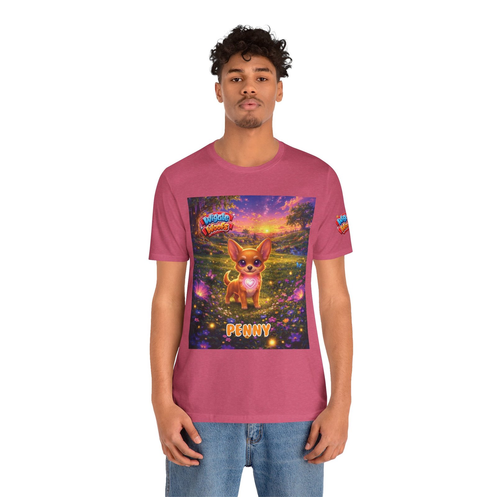 'Penny' Wiggle Woofs™ Unisex Jersey Short Sleeve Tee - Image 19