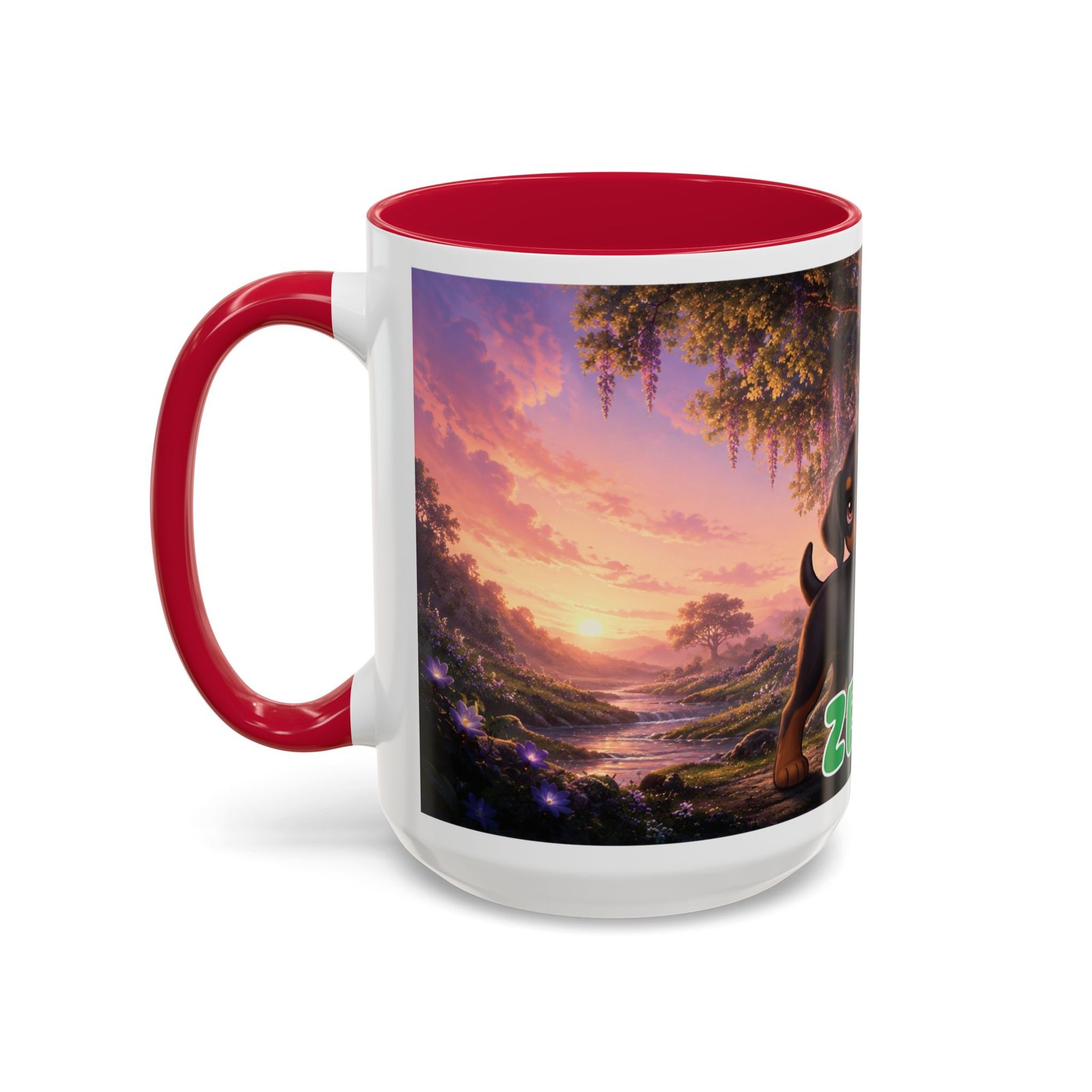 Zeus Wiggle Woofs™ Colorful Mugs (11oz, 15oz) - Image 130