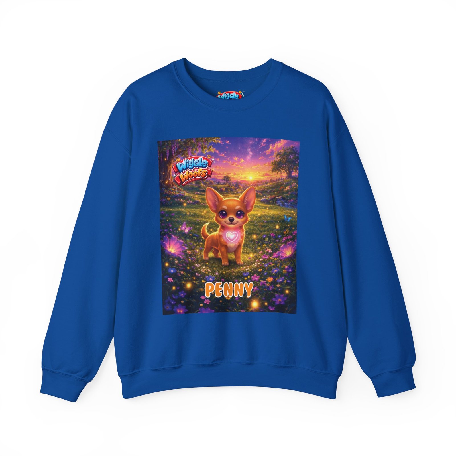'Penny' Wiggle Woofs™ Unisex Heavy Blend™ Crewneck Sweatshirt - Image 13