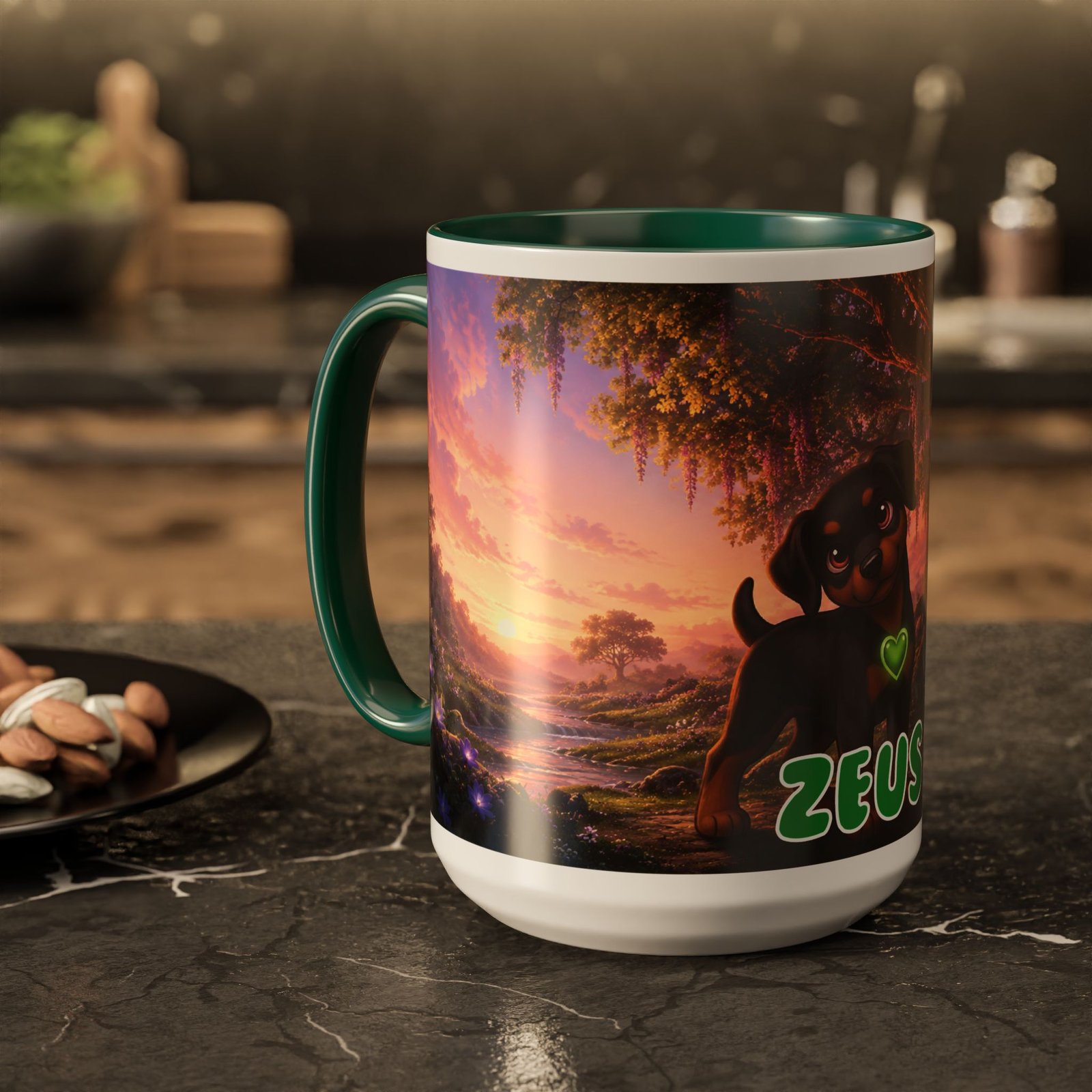 Zeus Wiggle Woofs™ Colorful Mugs (11oz, 15oz) - Image 96