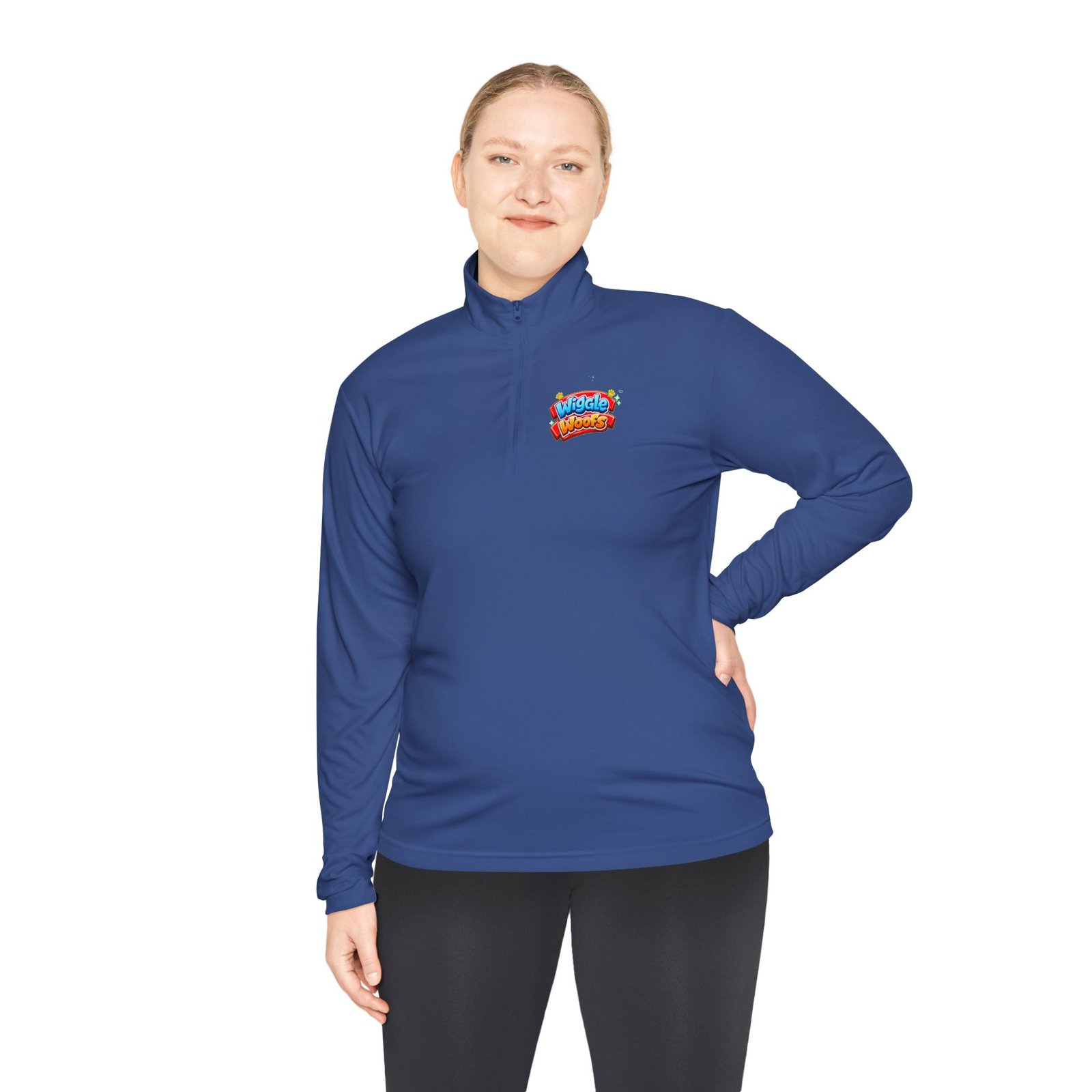 'Bumbles' Wiggle Woofs™ Unisex Quarter-Zip Pullover - Image 15