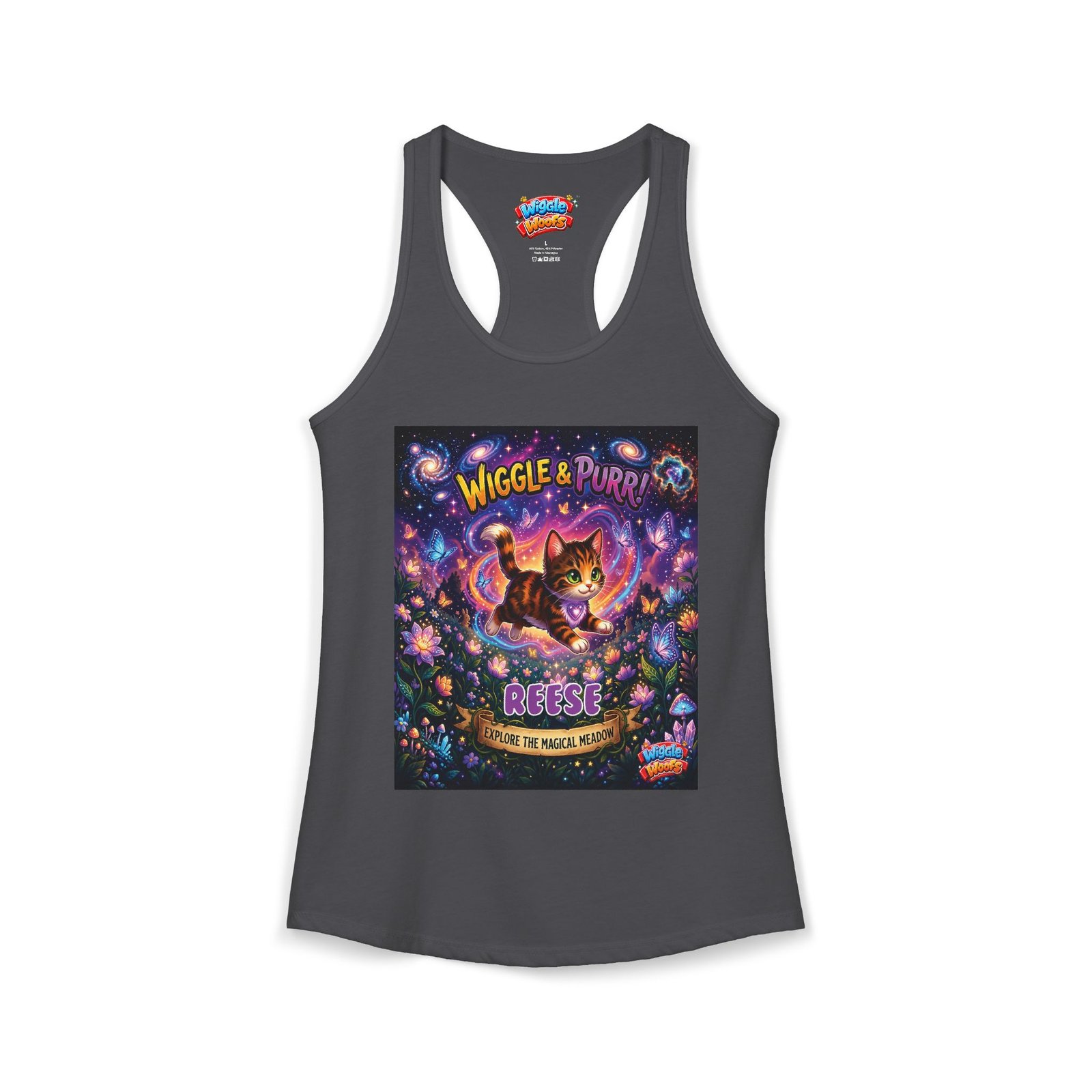 REESE Wiggle Woofs™ Women's Ideal Racerback Tank - Image 41