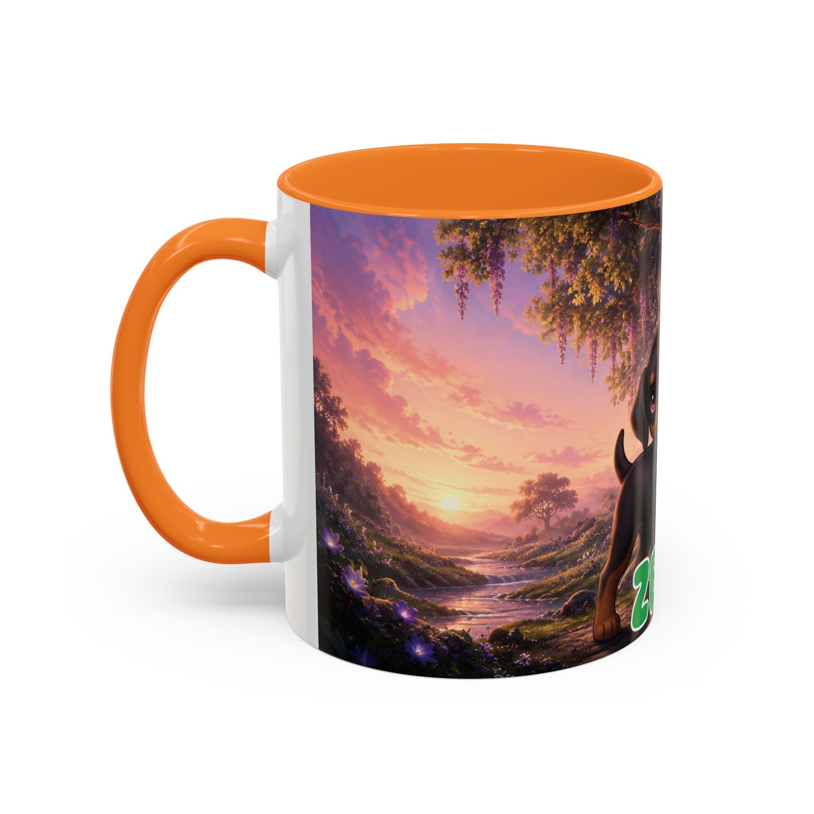 Zeus Wiggle Woofs™ Colorful Mugs (11oz, 15oz) - Image 22