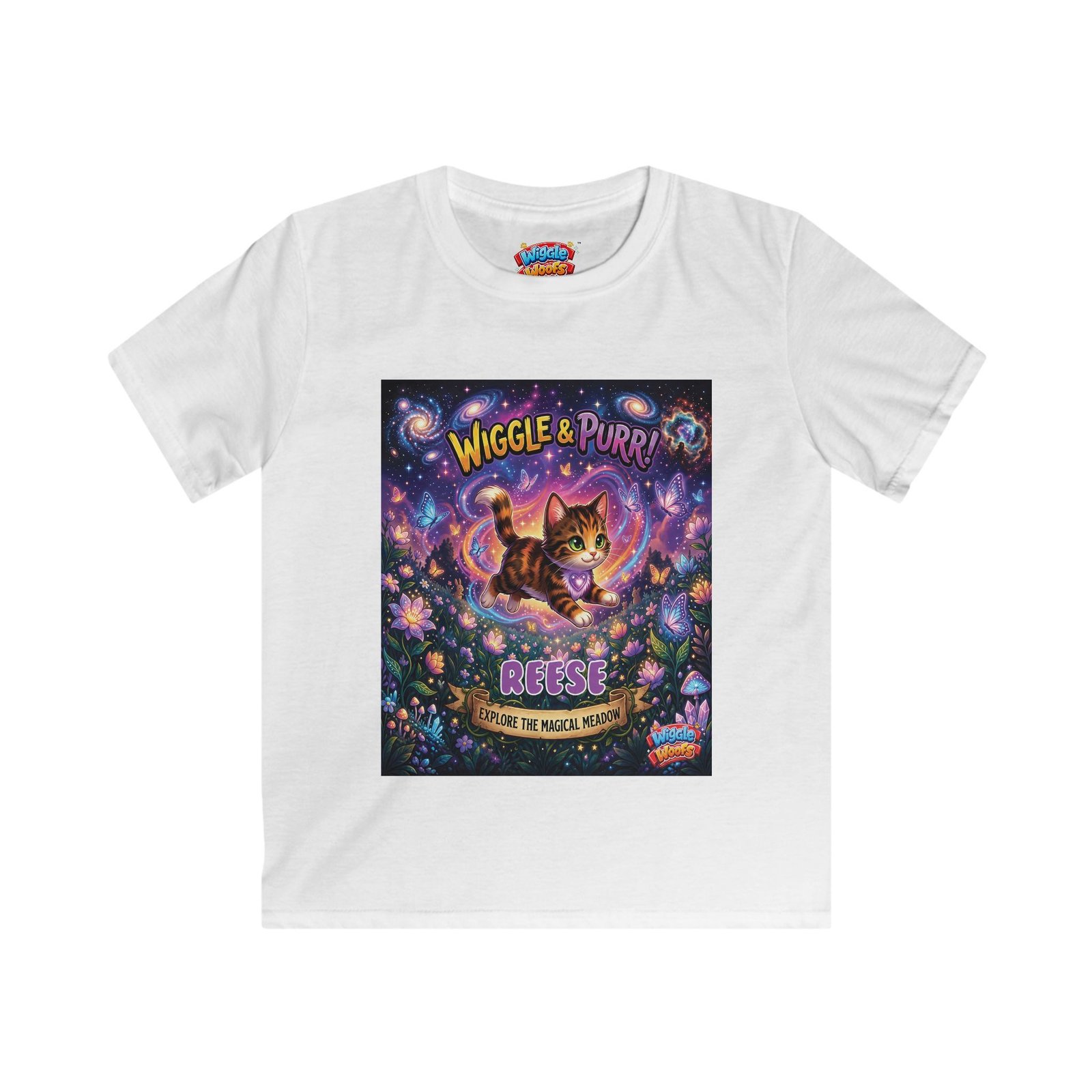 REESE Wiggle Woofs™ Kids Softstyle tee