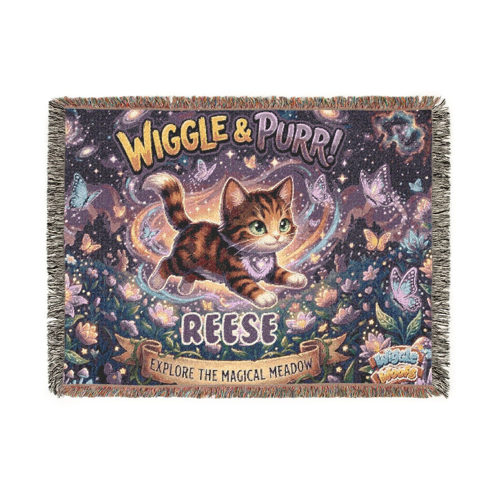 REESE Wiggle Woofs™ Woven Blanket - Image 8