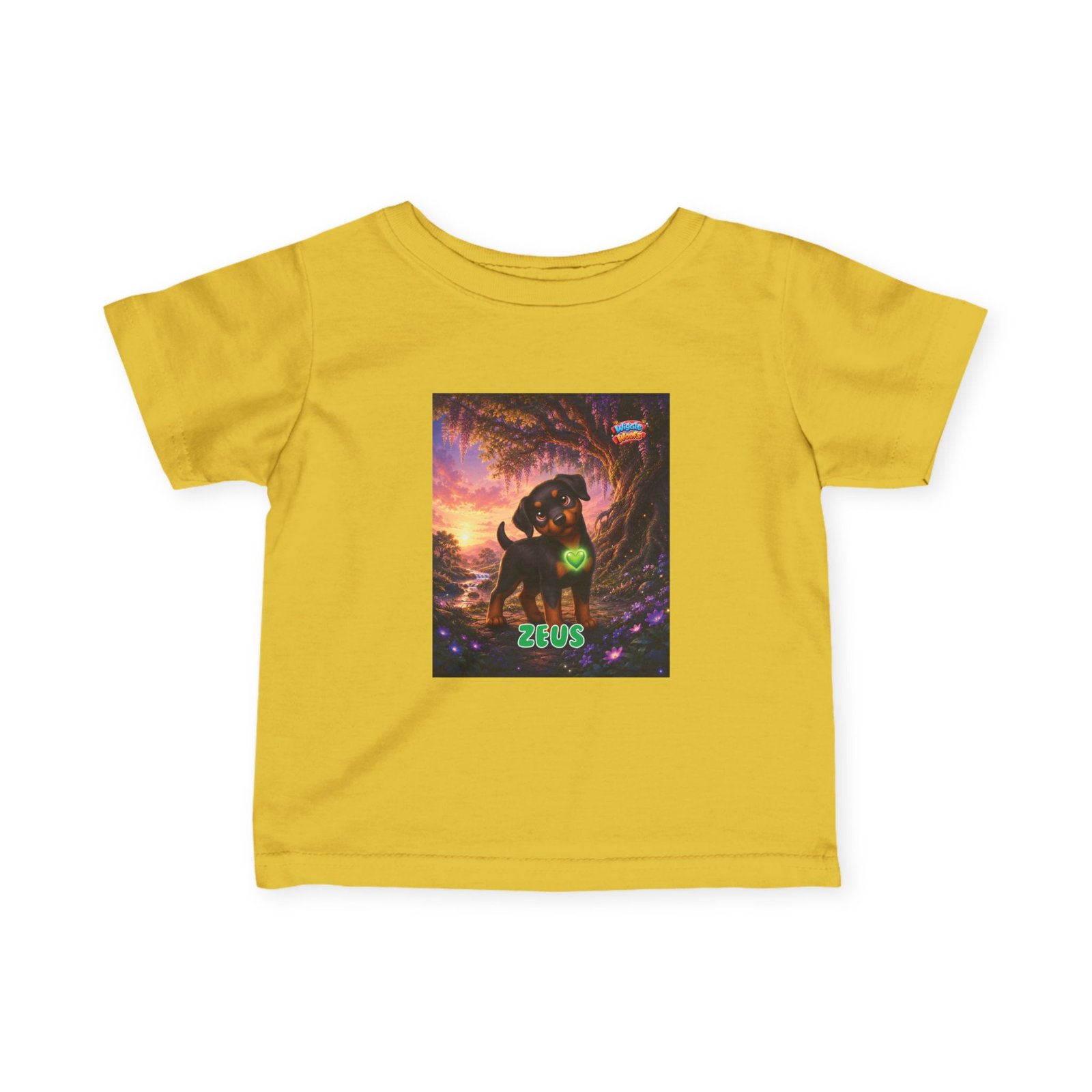 Zeus Wiggle Woofs™ Infant Fine Jersey Tee - Image 5