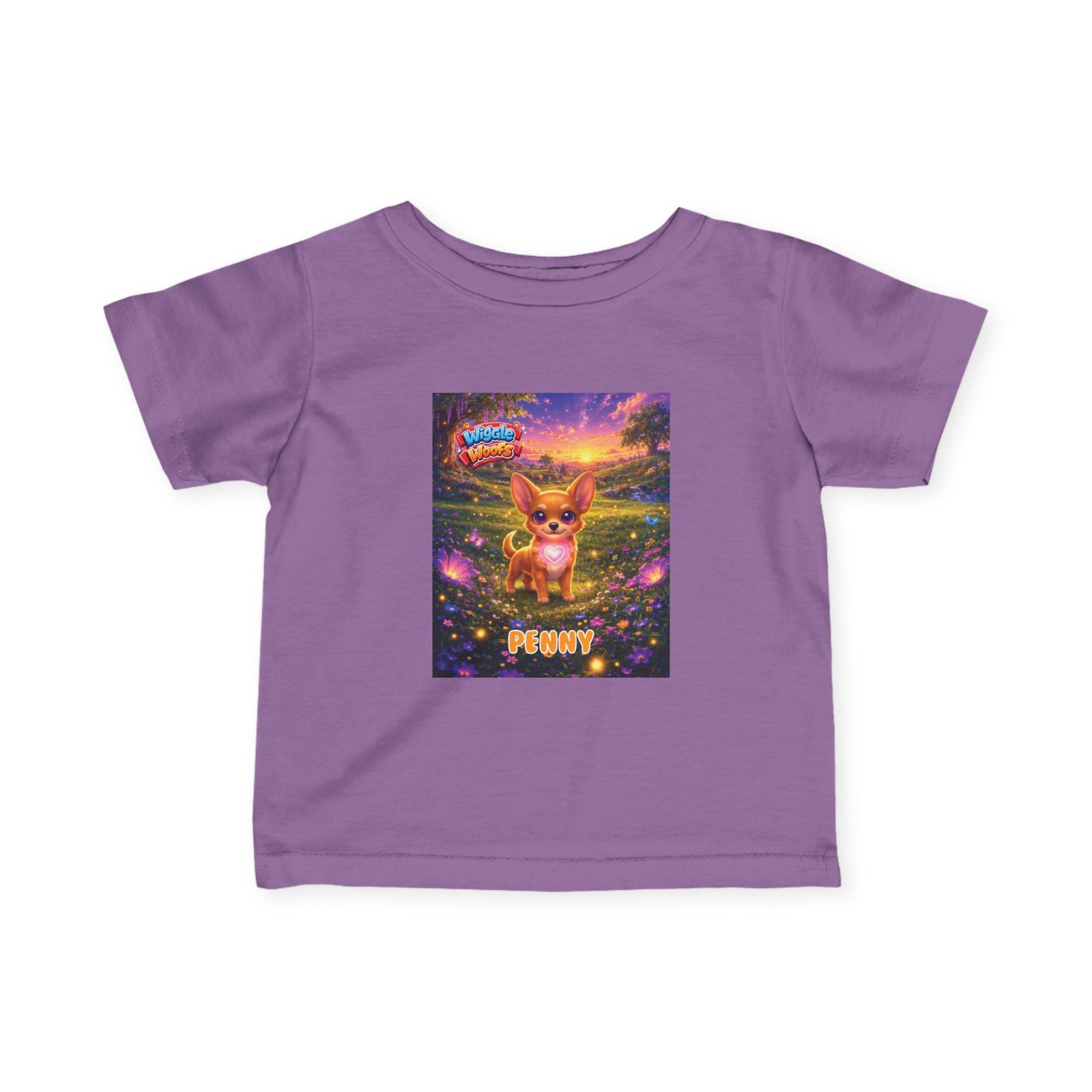 'Penny' Wiggle Woofs™ Infant Fine Jersey Tee - Image 25