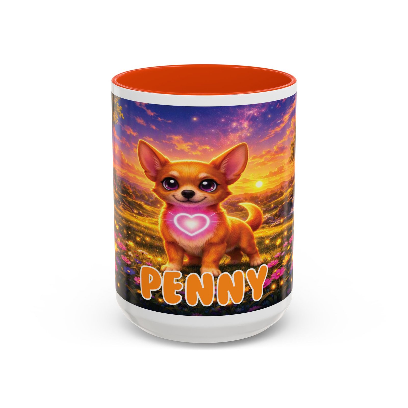 'Penny' Wiggle Woofs™ Colorful Mugs (11oz, 15oz) - Image 13