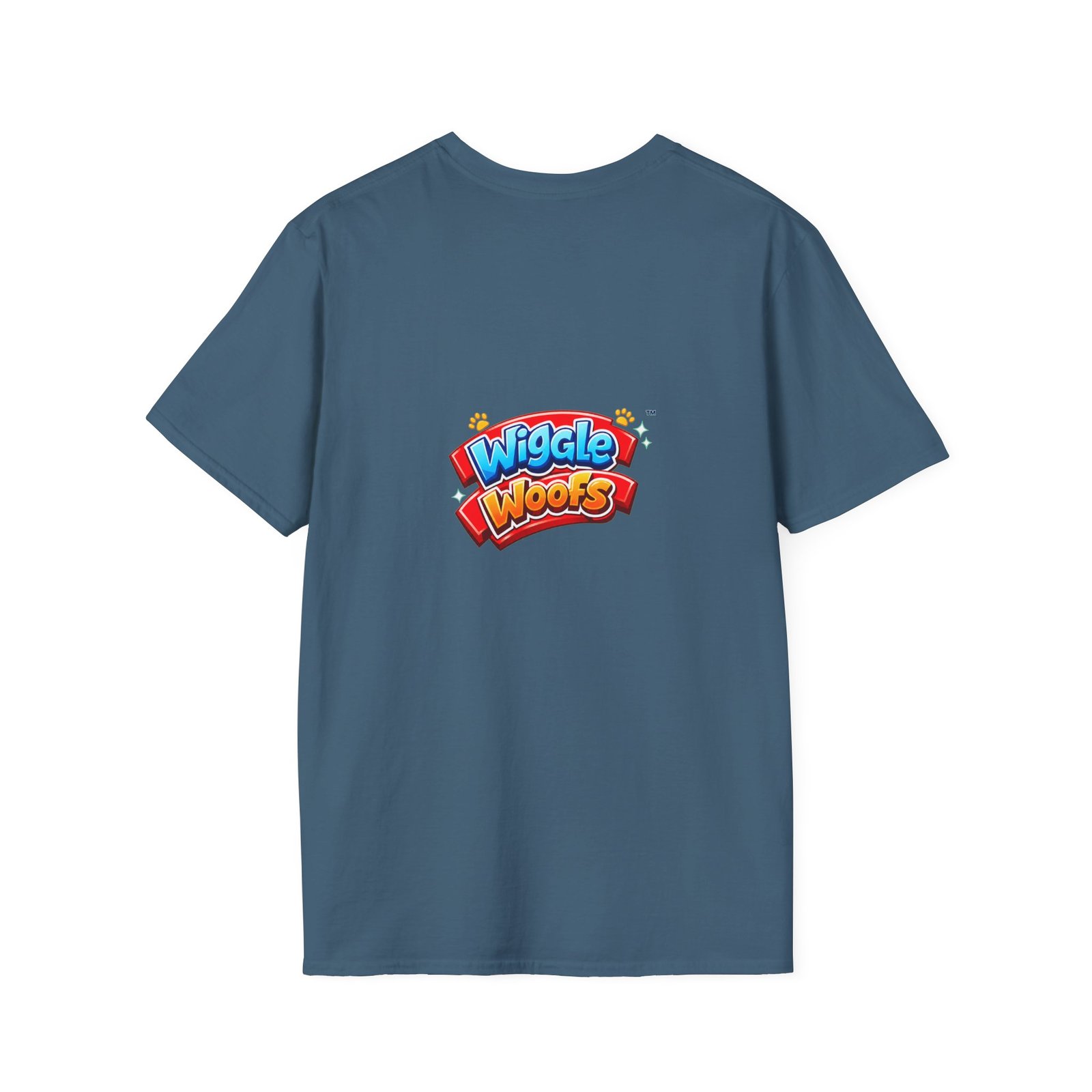 Zeus Wiggle Woofs™ Unisex Softstyle T-Shirt - Image 24